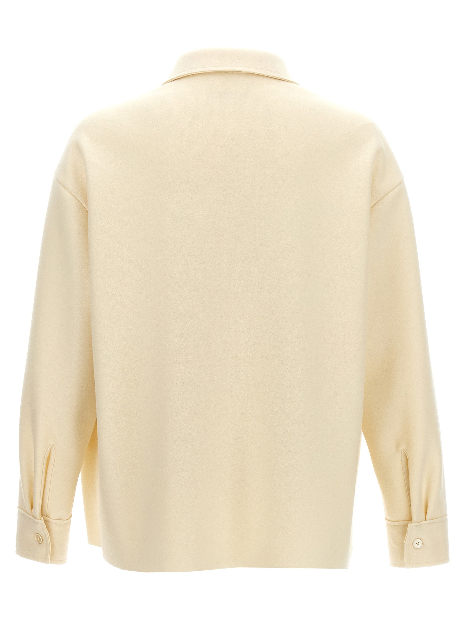 Jil Sander White Wool Blouse Jil Sander