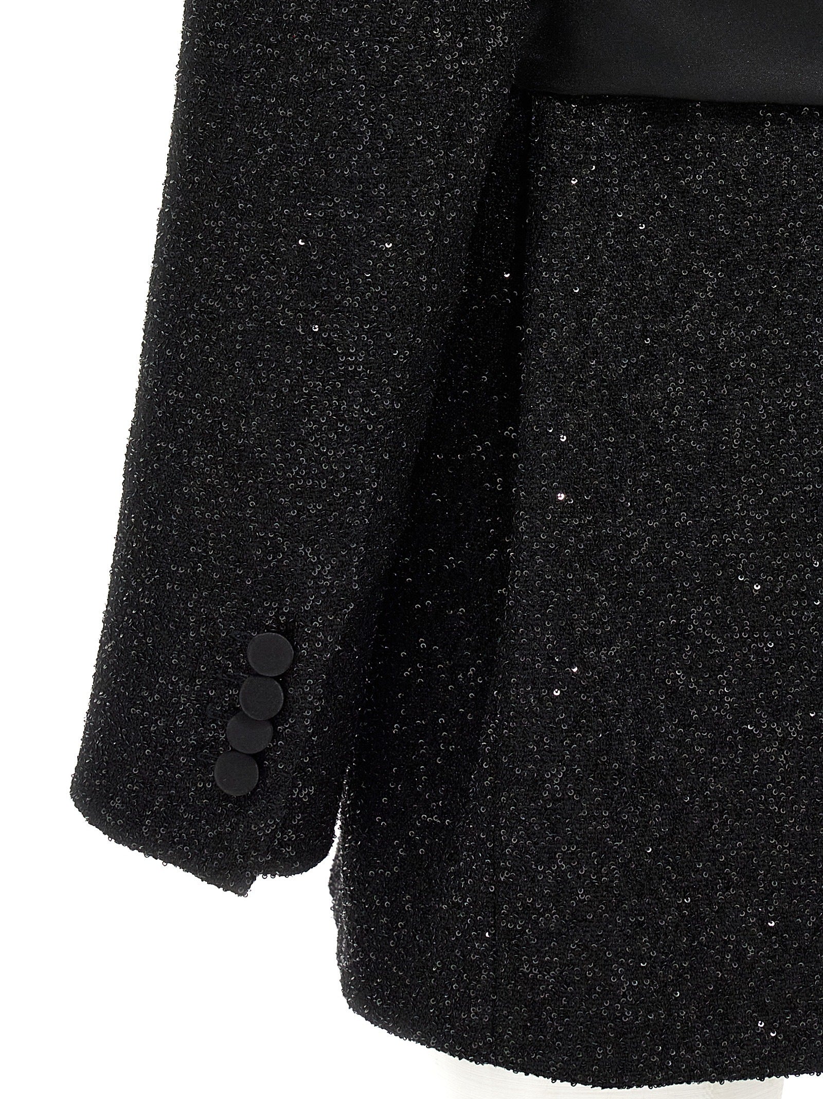 Max Mara Black Viscose Blazer Max Mara