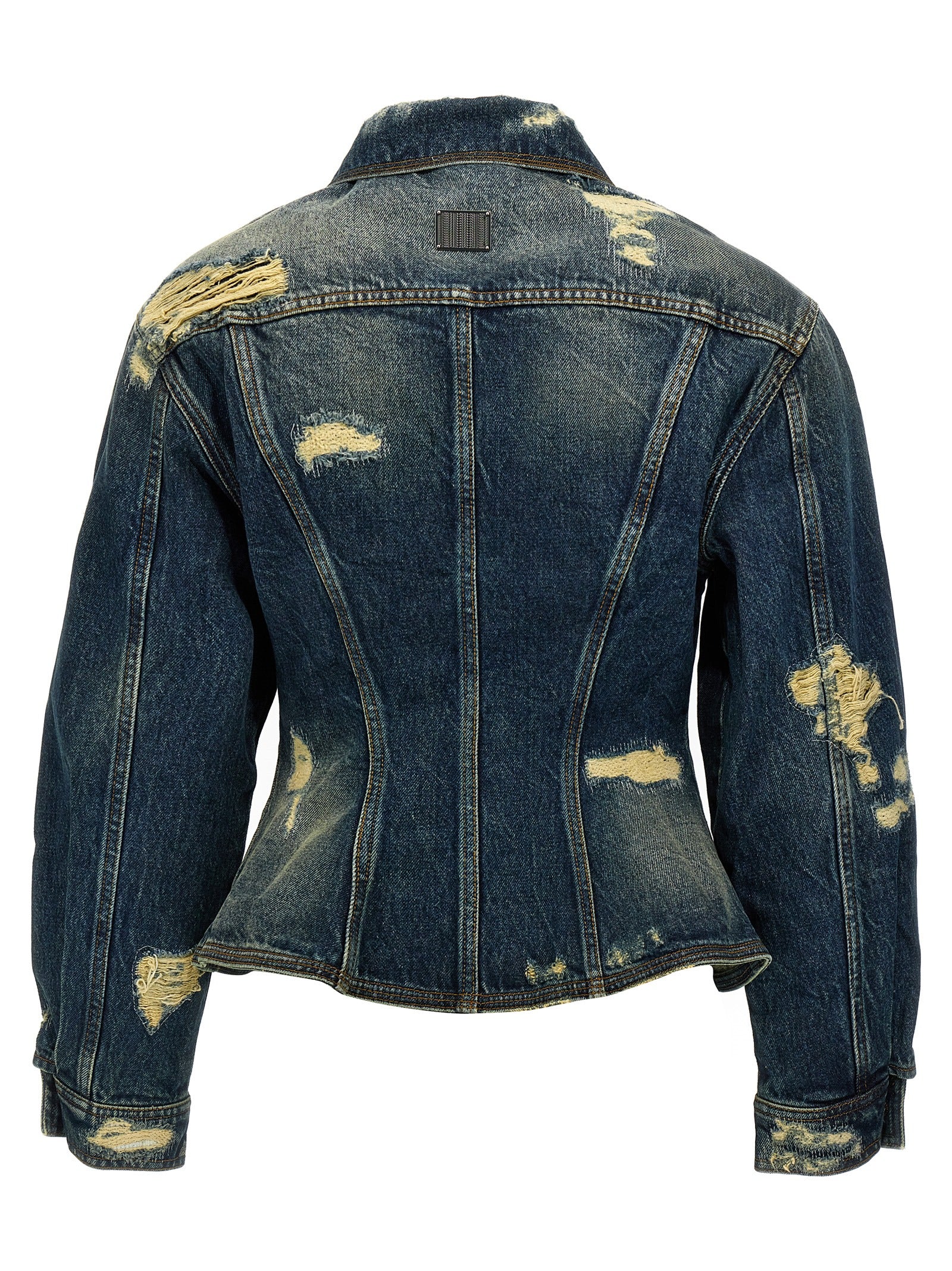 Marc Jacobs Blue Cotton Denim Jacket Marc Jacobs