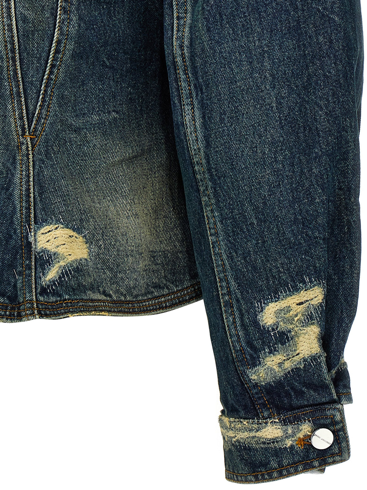 Marc Jacobs Blue Cotton Denim Jacket Marc Jacobs