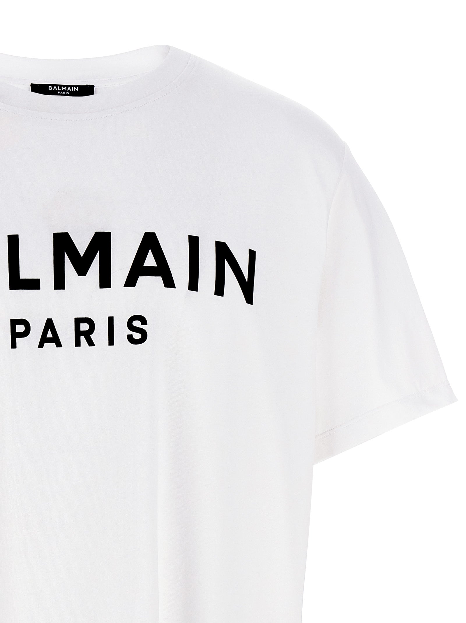 Balmain Bicolor Organic Cotton T-Shirt Balmain