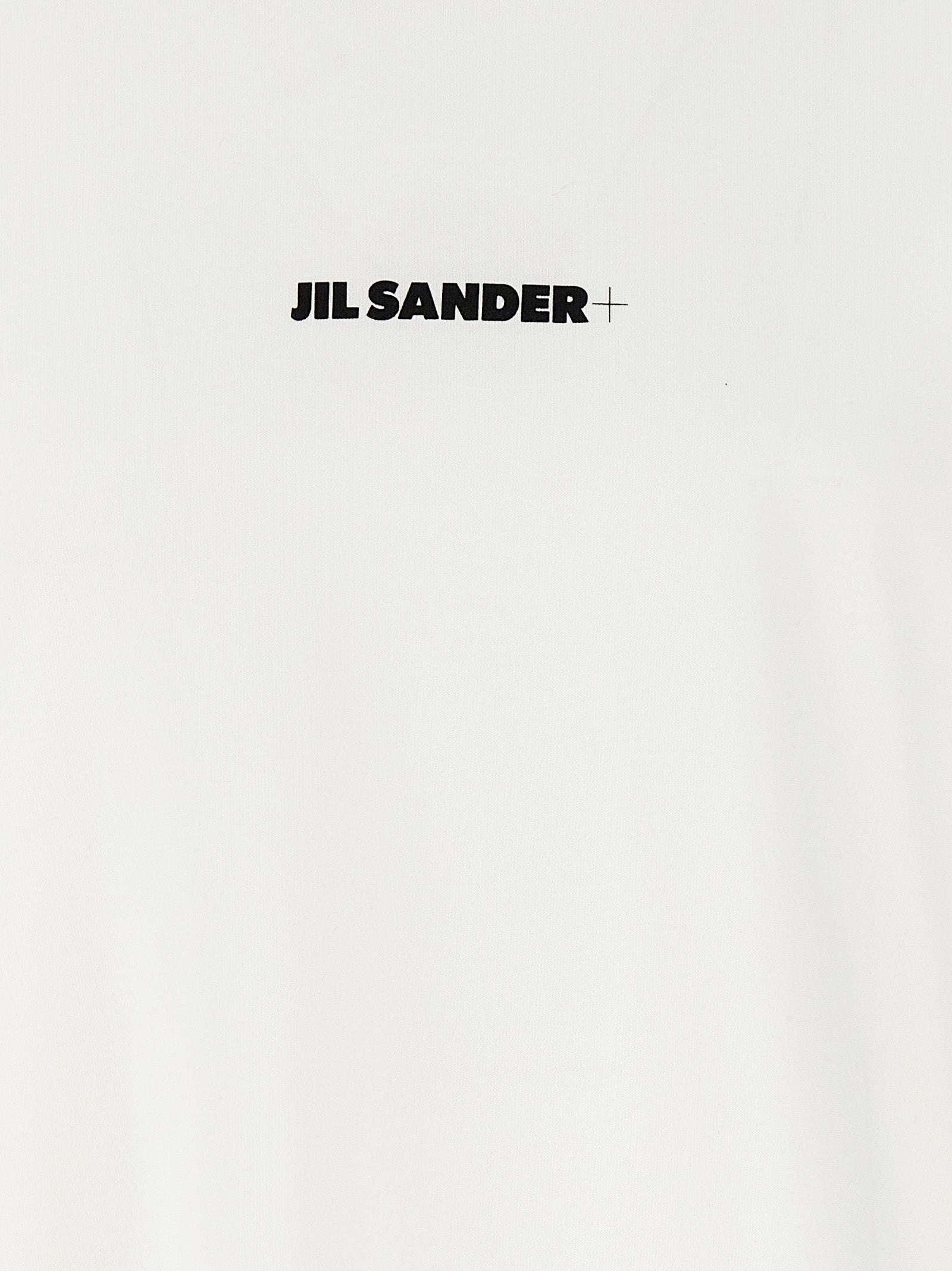 Jil Sander White Cotton T-Shirt Jil Sander