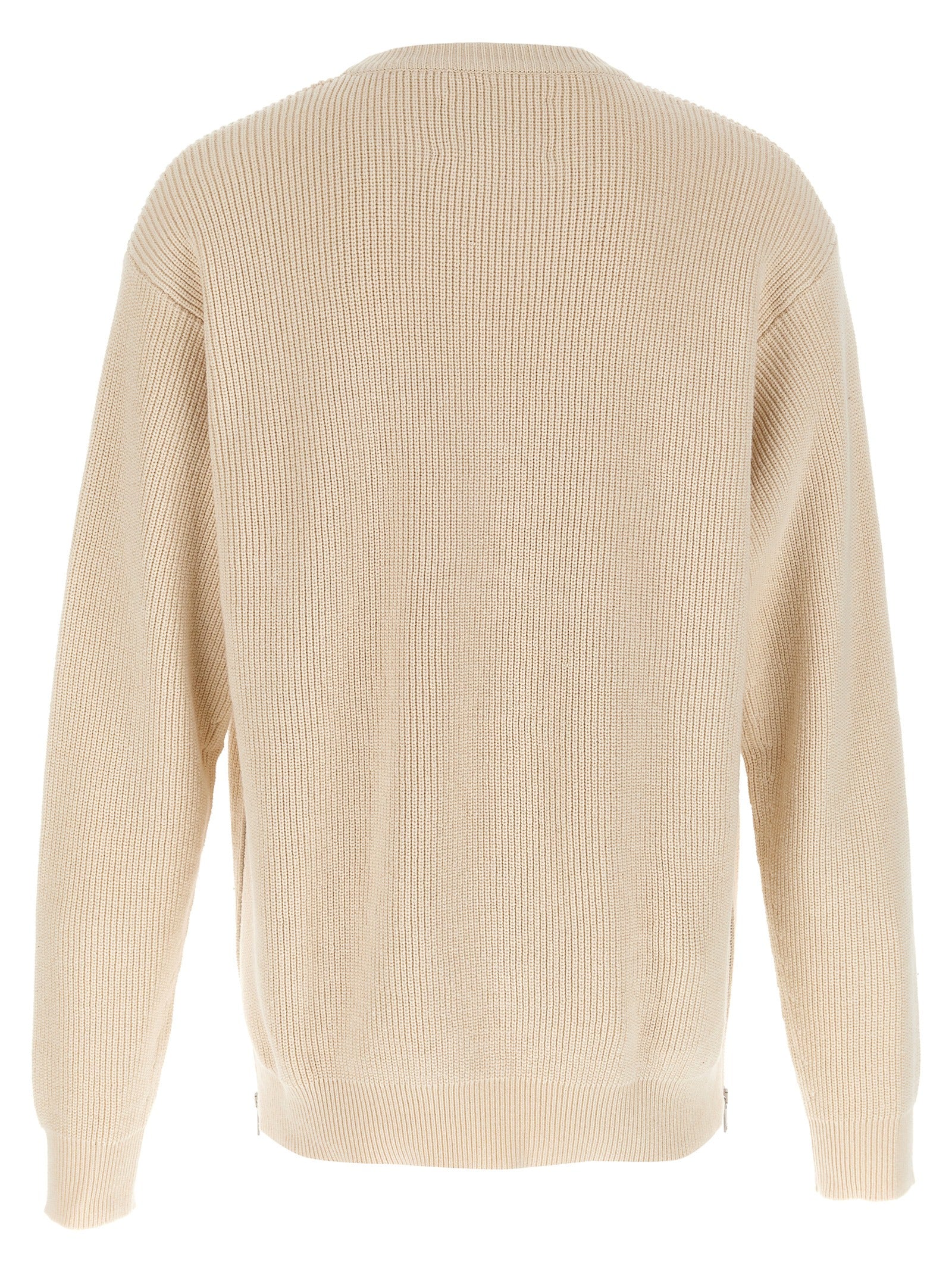Jil Sander Beige Cotton Cardigan Jil Sander