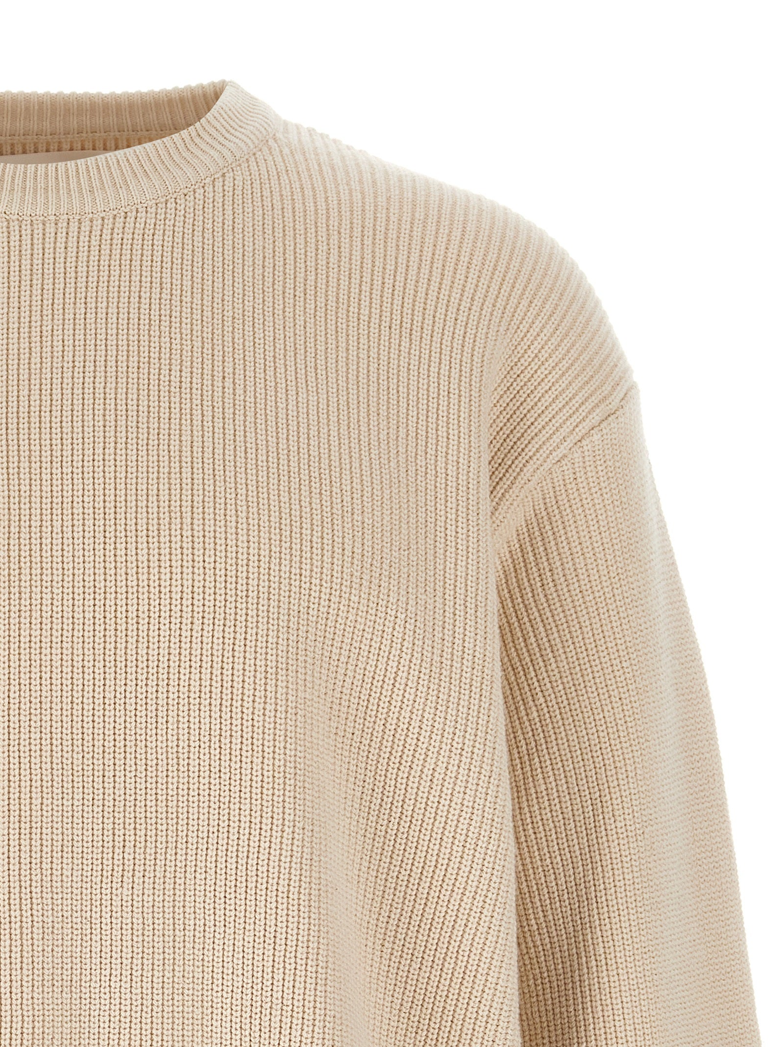 Jil Sander Beige Cotton Cardigan Jil Sander