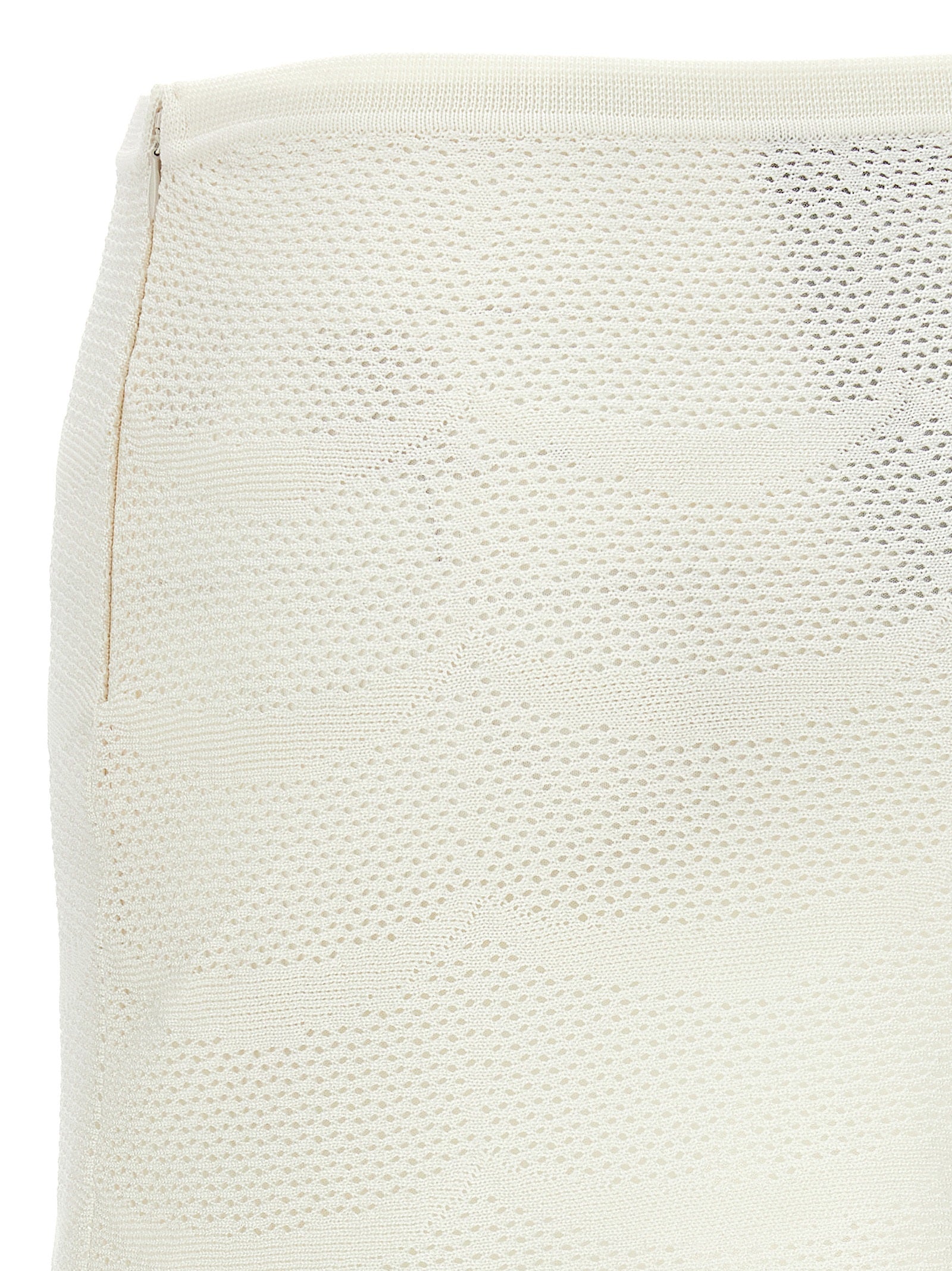 Tom Ford White Cotton Long Skirt Tom Ford
