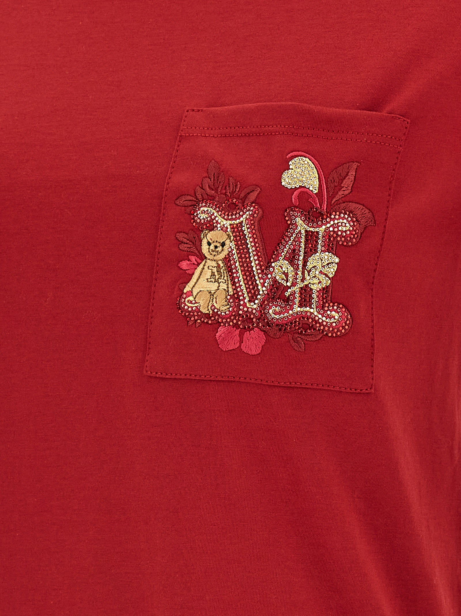 Max Mara Multicolor Cotton T-Shirt Max Mara