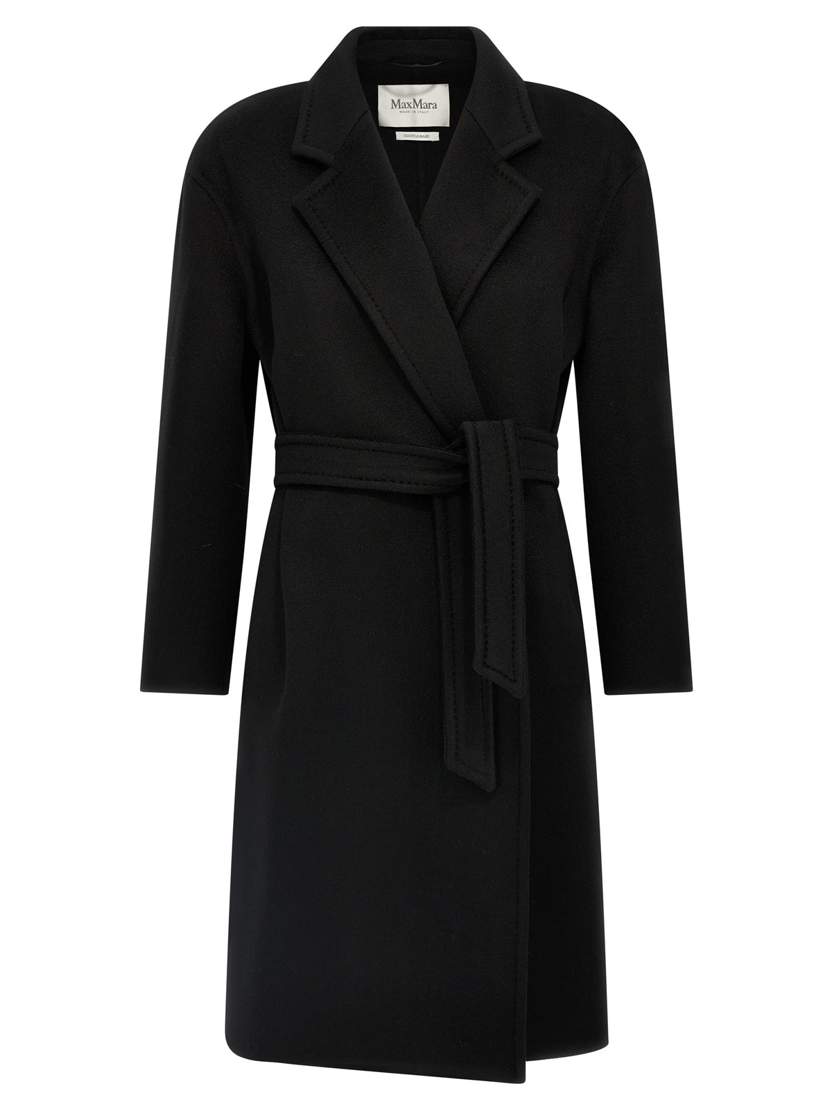 Max Mara Black Cashmere Coat