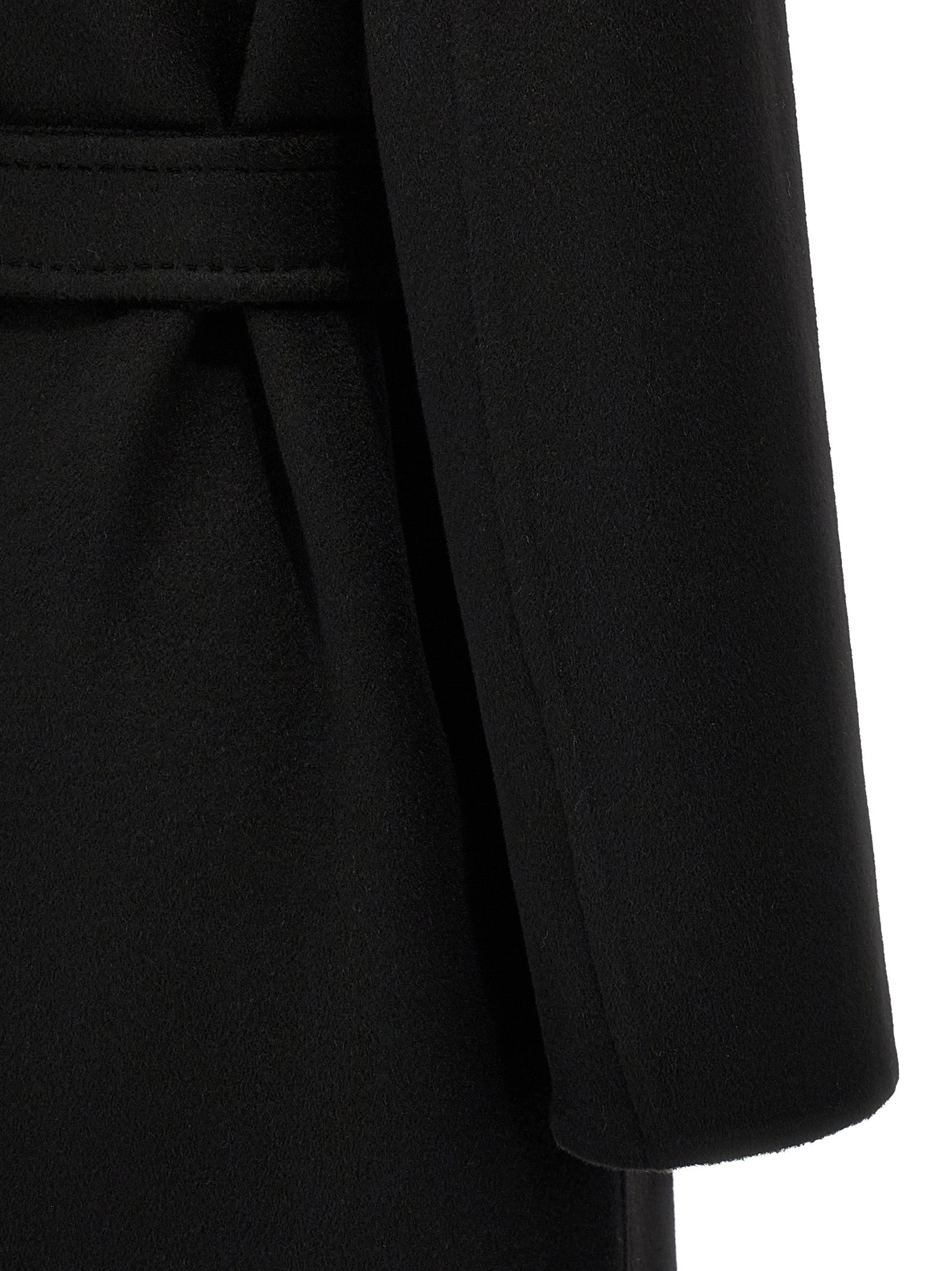 Max Mara Black Cashmere Coat Max Mara