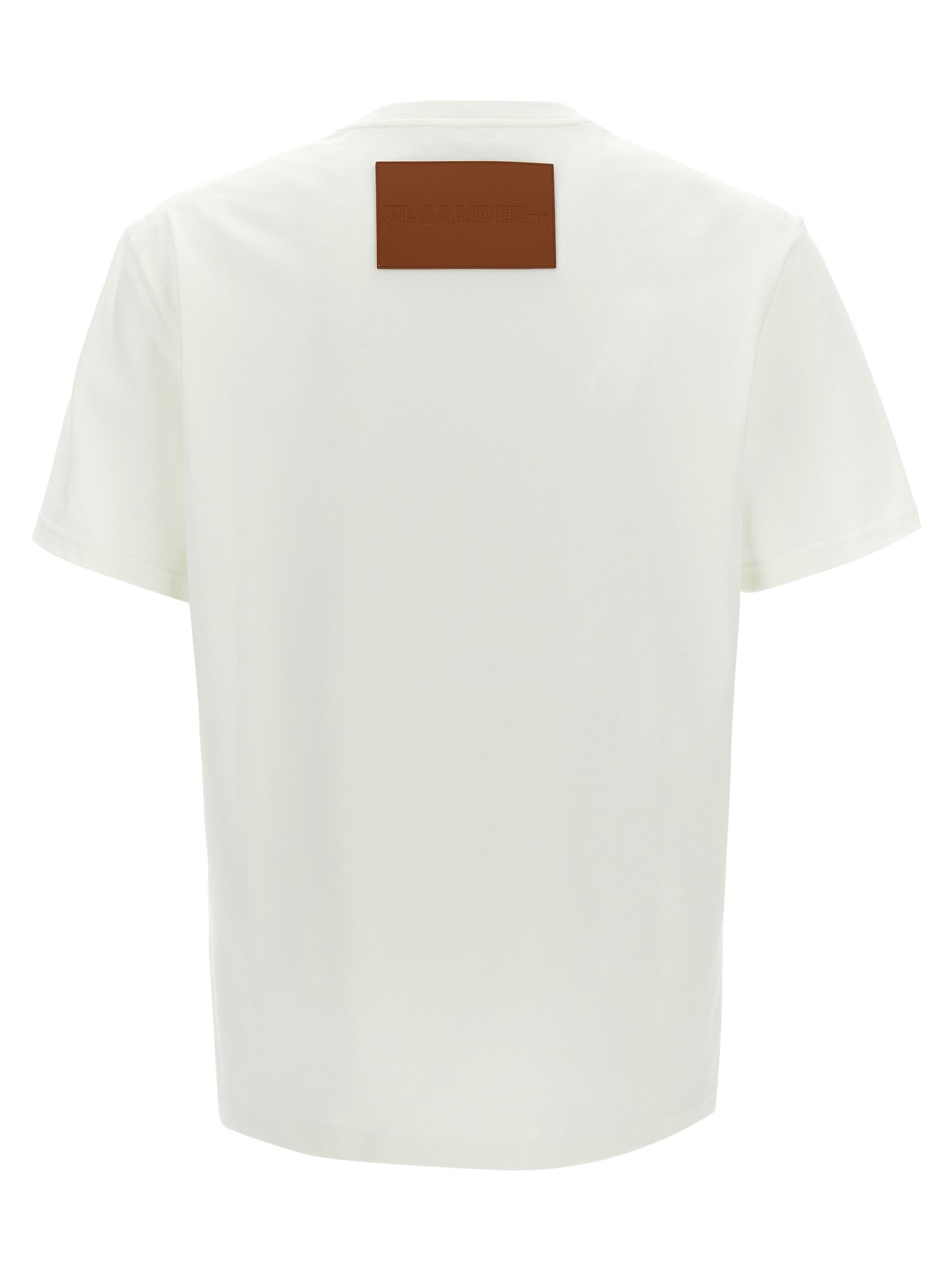 Jil Sander White Cotton T-Shirt