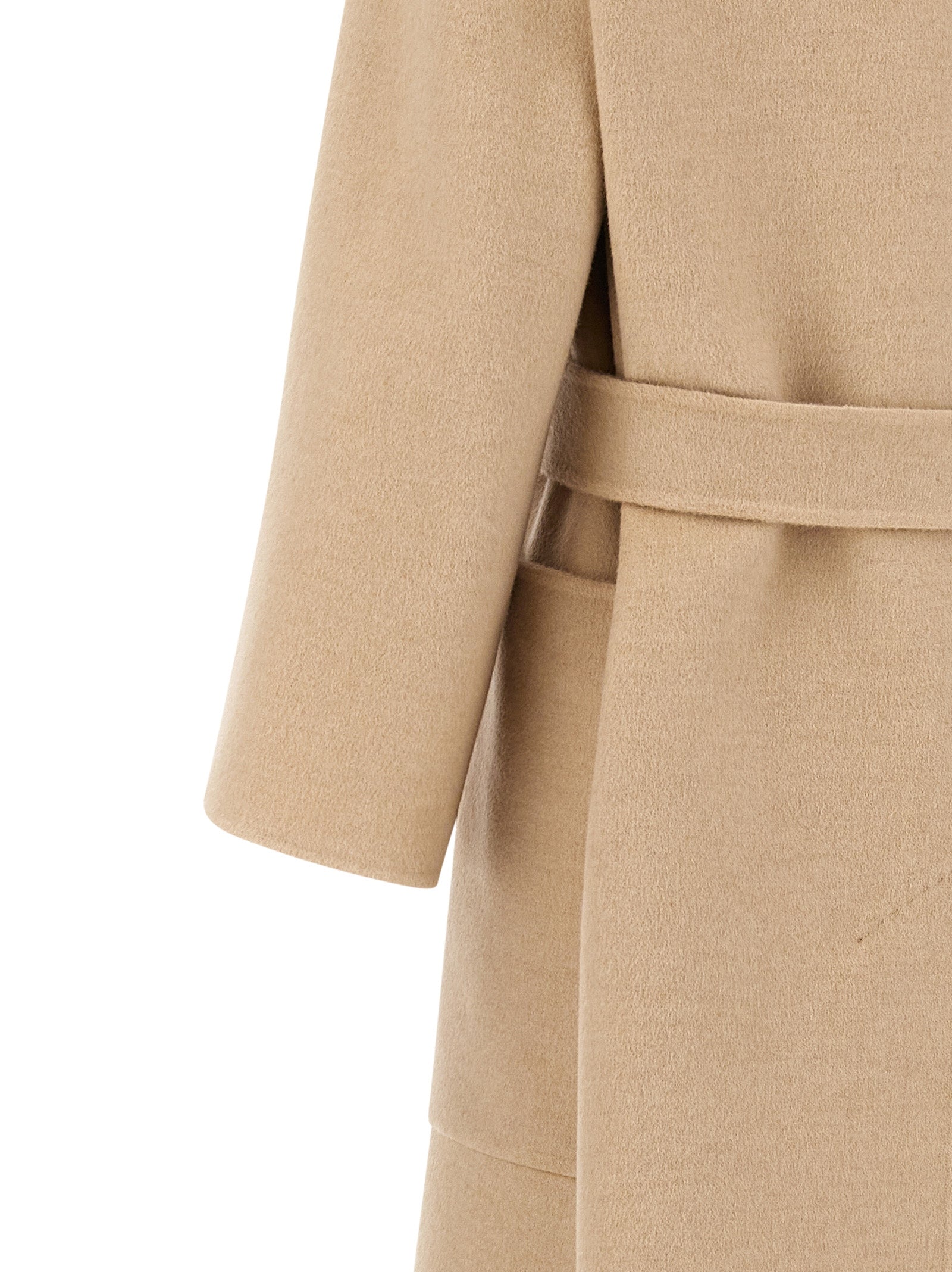 Max Mara Beige Wool Coat Max Mara