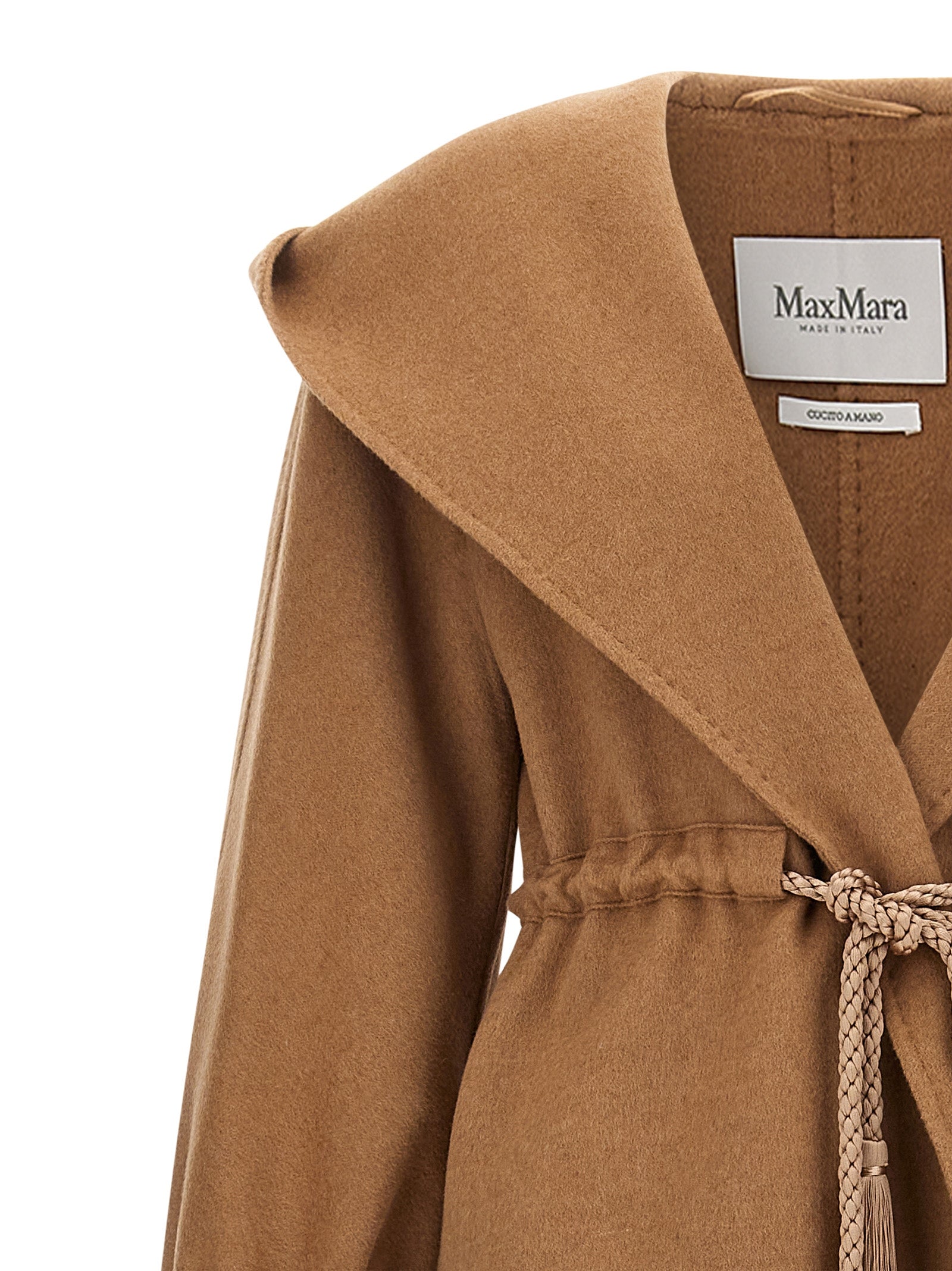 Max Mara Brown Wool Coat Max Mara