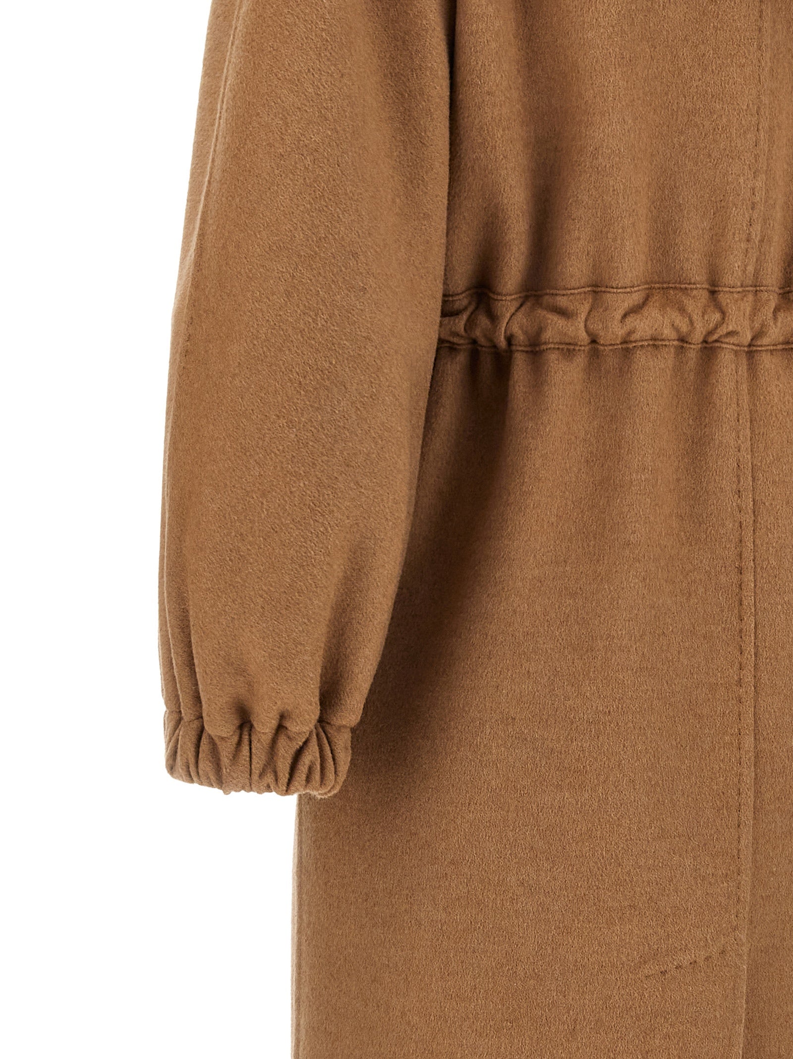 Max Mara Brown Wool Coat Max Mara