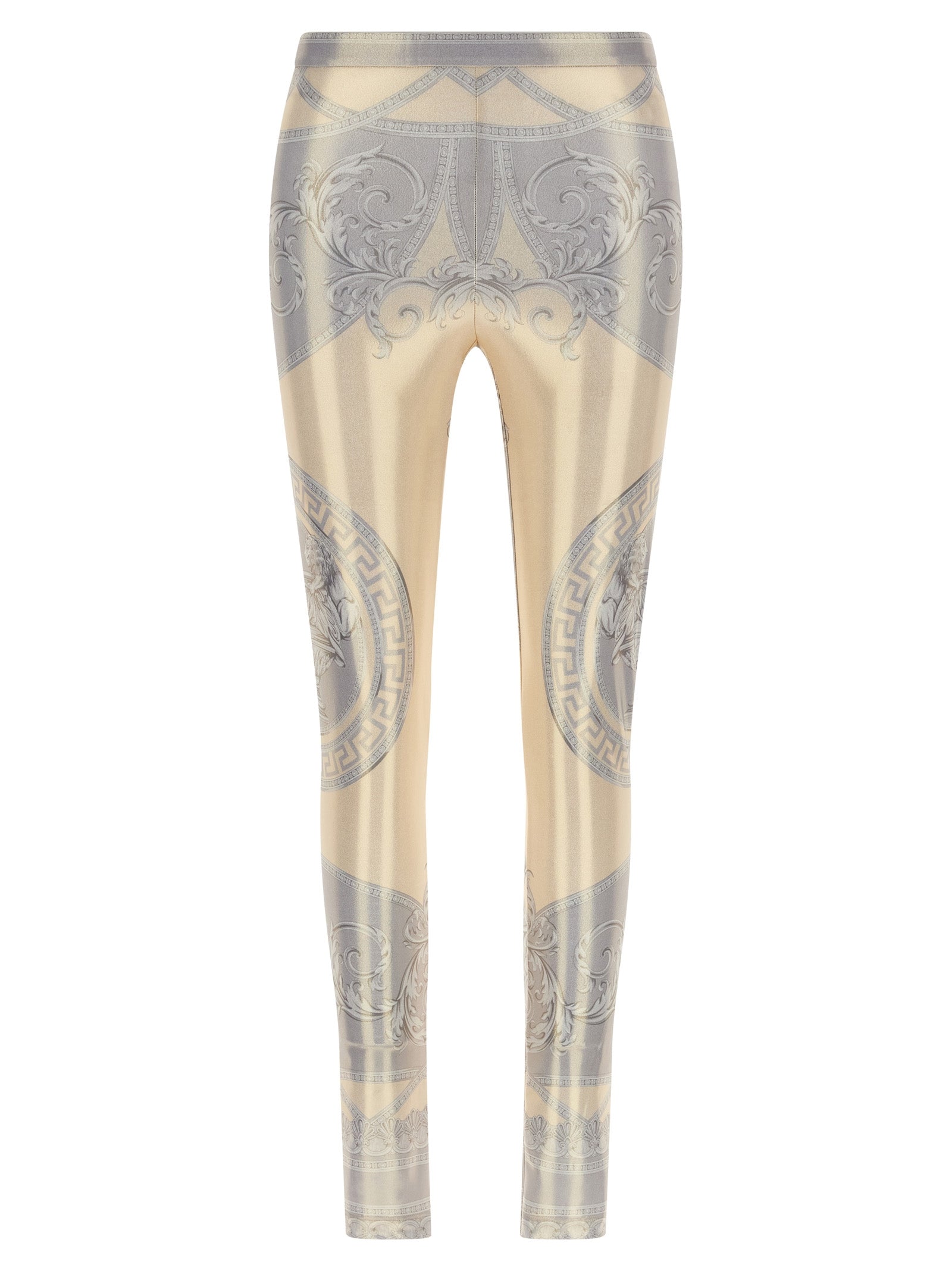Versace Multicolor Polyester Leggings Versace
