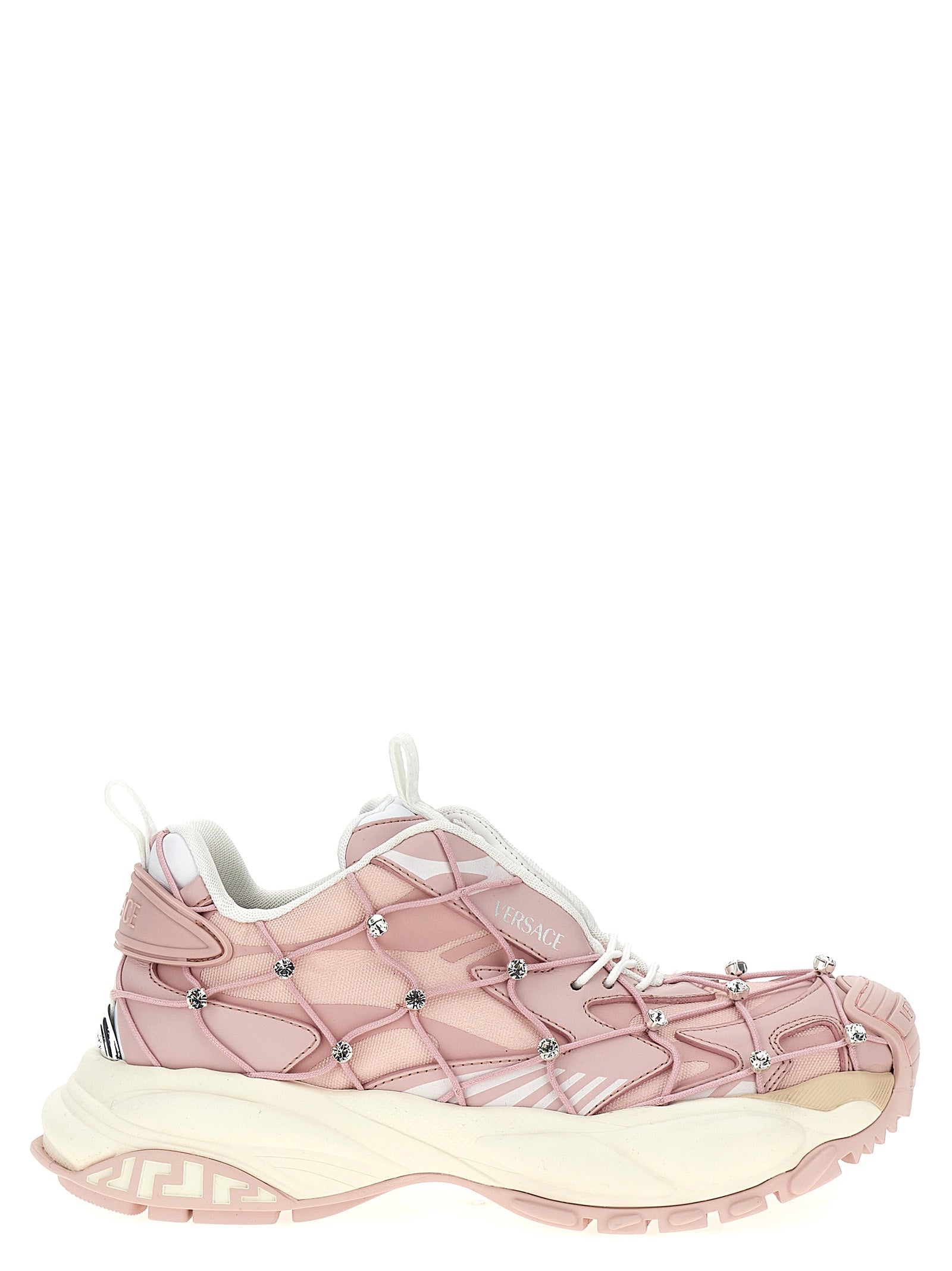 Versace Multicolor Polyester Athletic Sneakers Versace