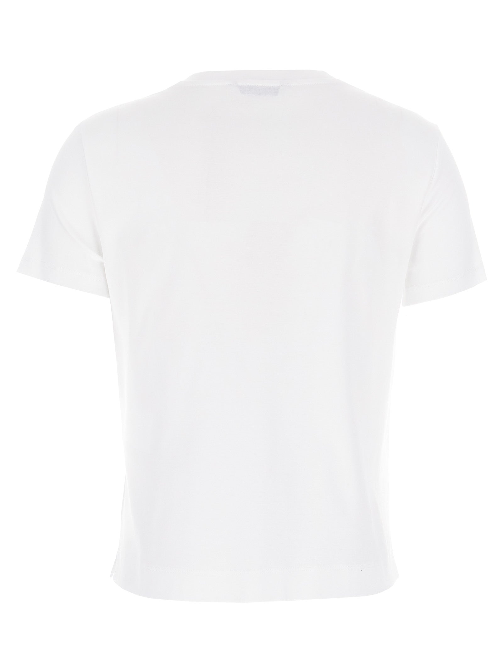 Max Mara White Cotton T-Shirt Max Mara