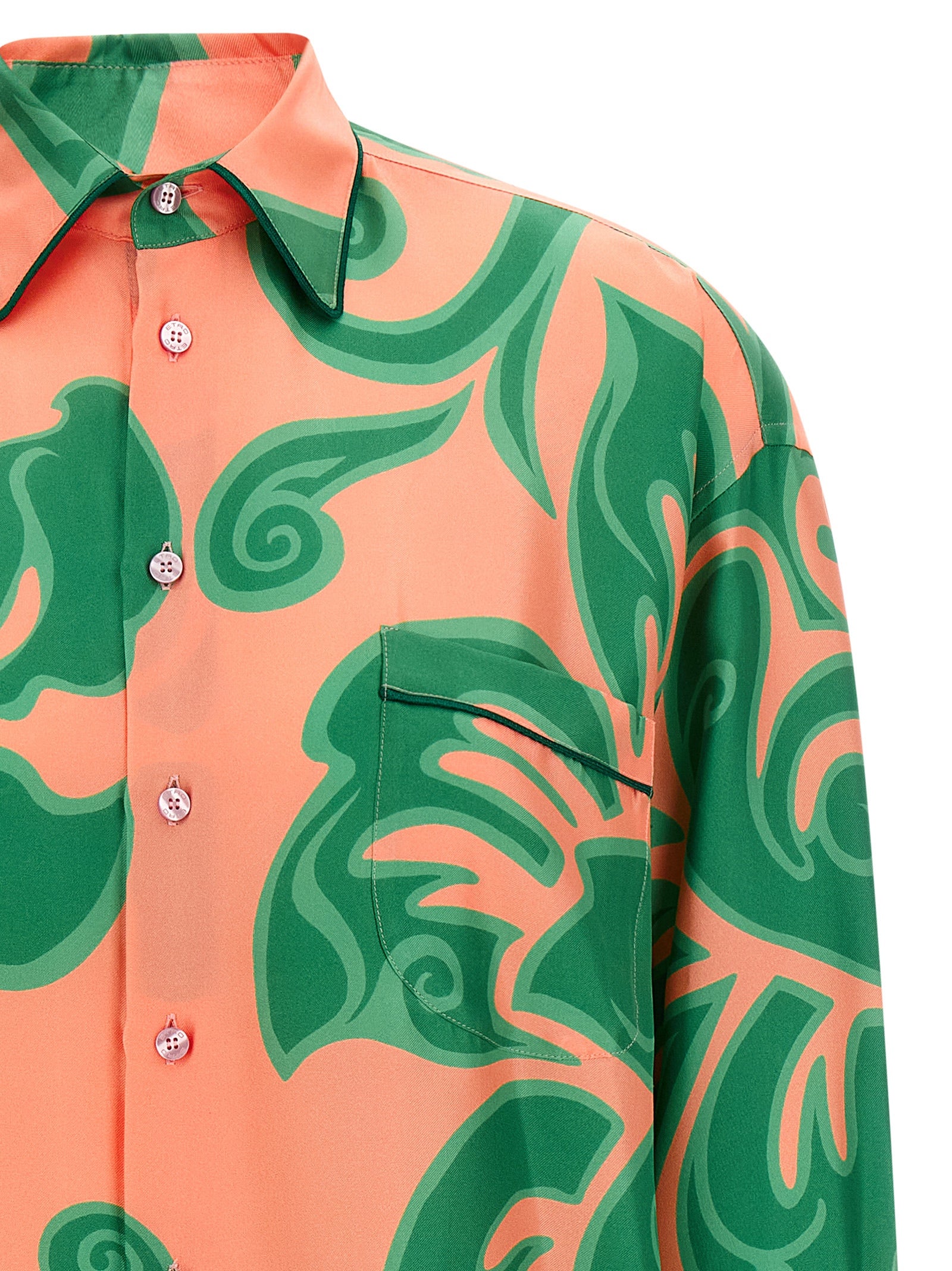 Etro Multicolor Silk Blouse Etro