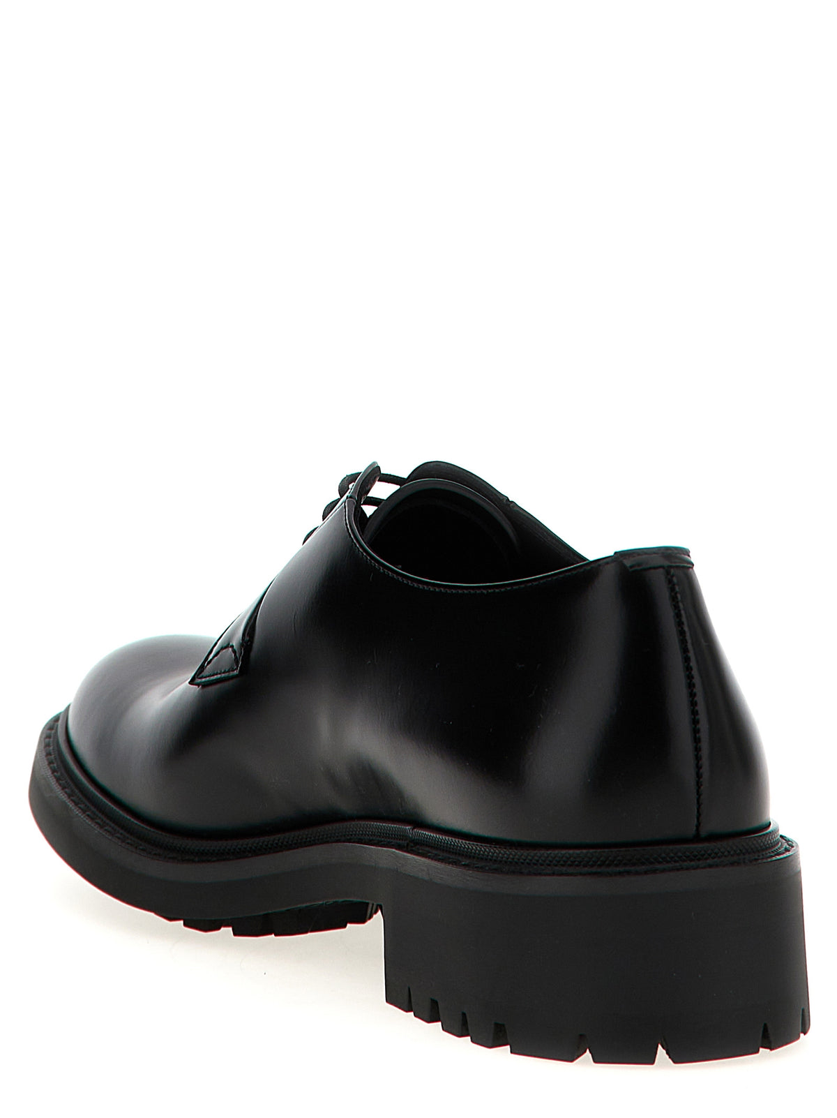 Saint Laurent Black Lamb Leather Oxfords And Derbies Saint Laurent