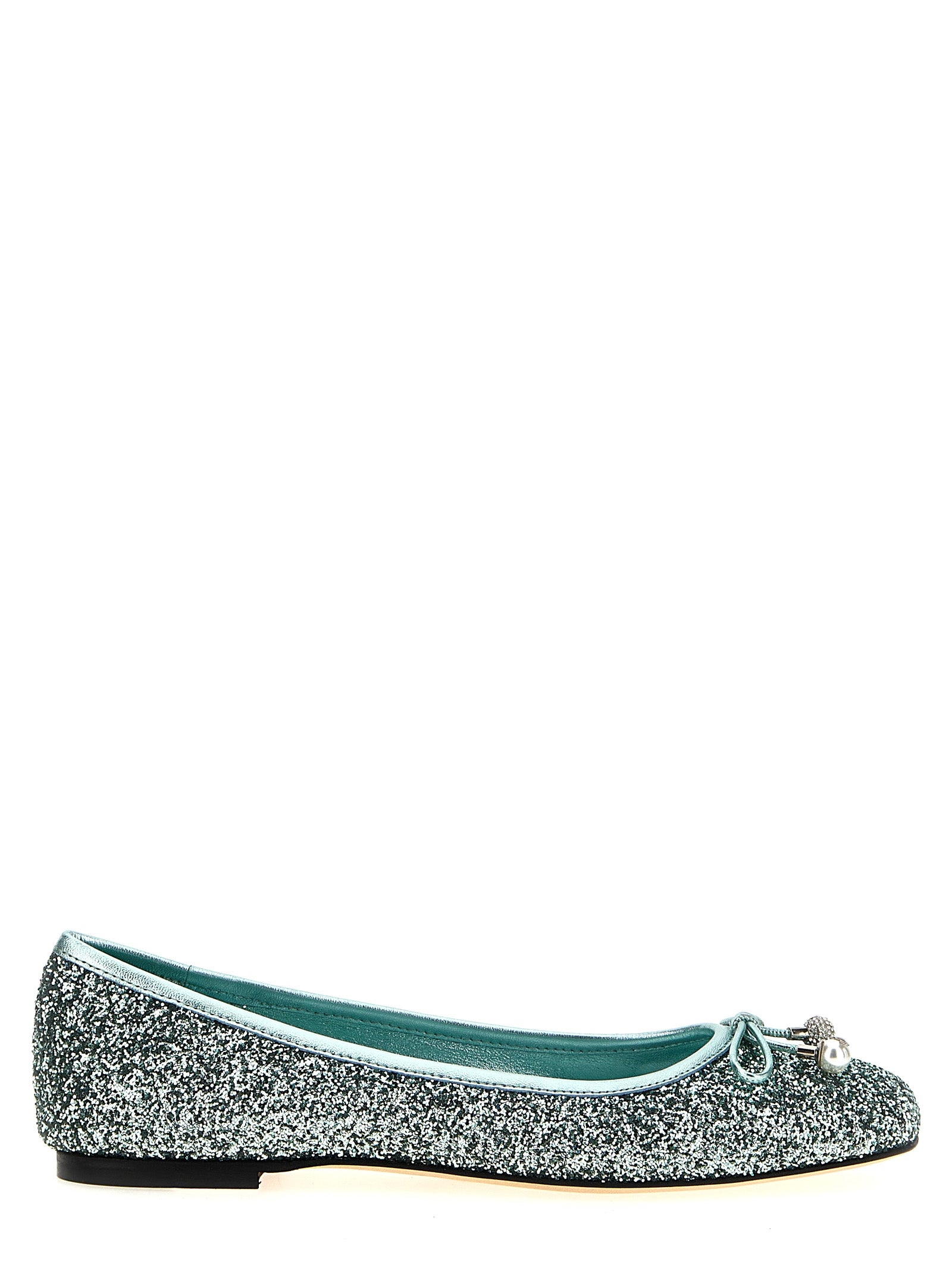 Jimmy Choo Bicolor Textile Ballet Flats Jimmy Choo