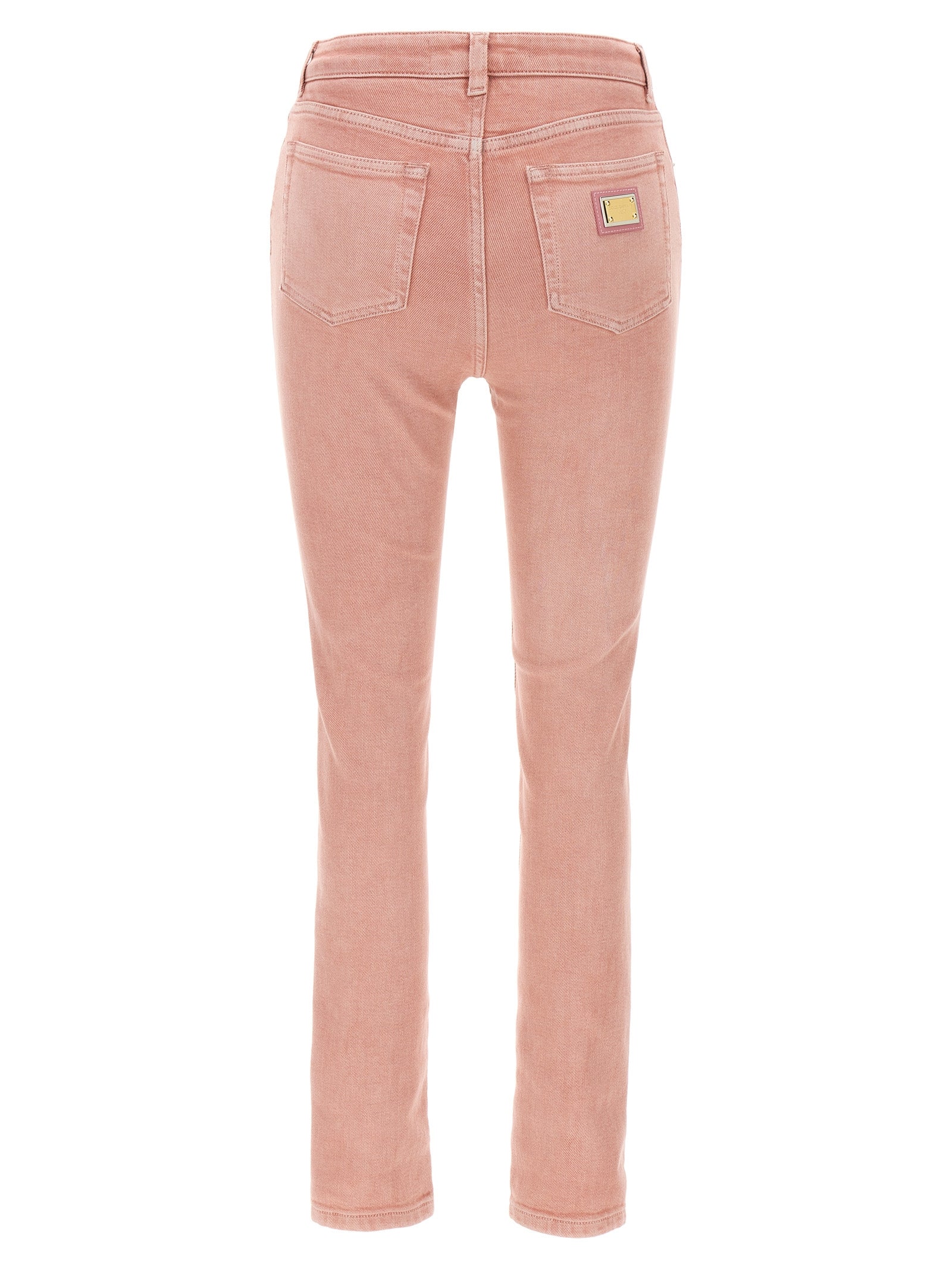 Dolce & Gabbana Multicolor Cotton High-Waisted Jean Dolce & Gabbana