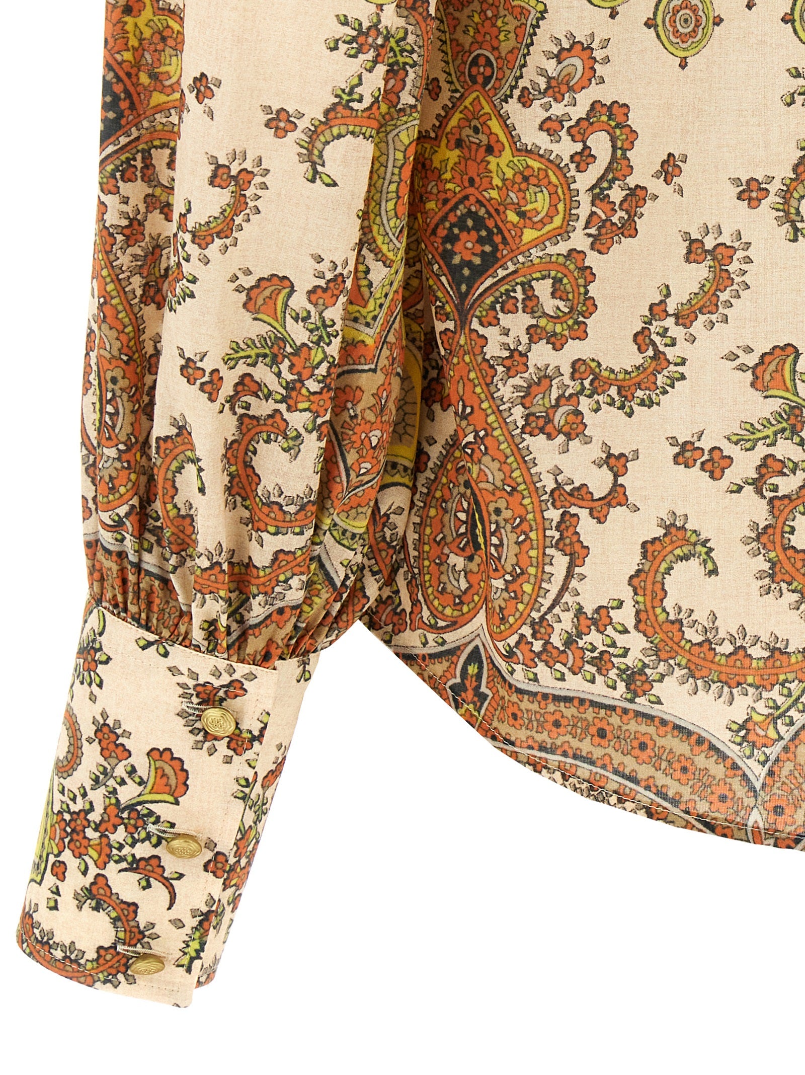 Valentino Garavani Multicolor Cotton Blouse Valentino Garavani