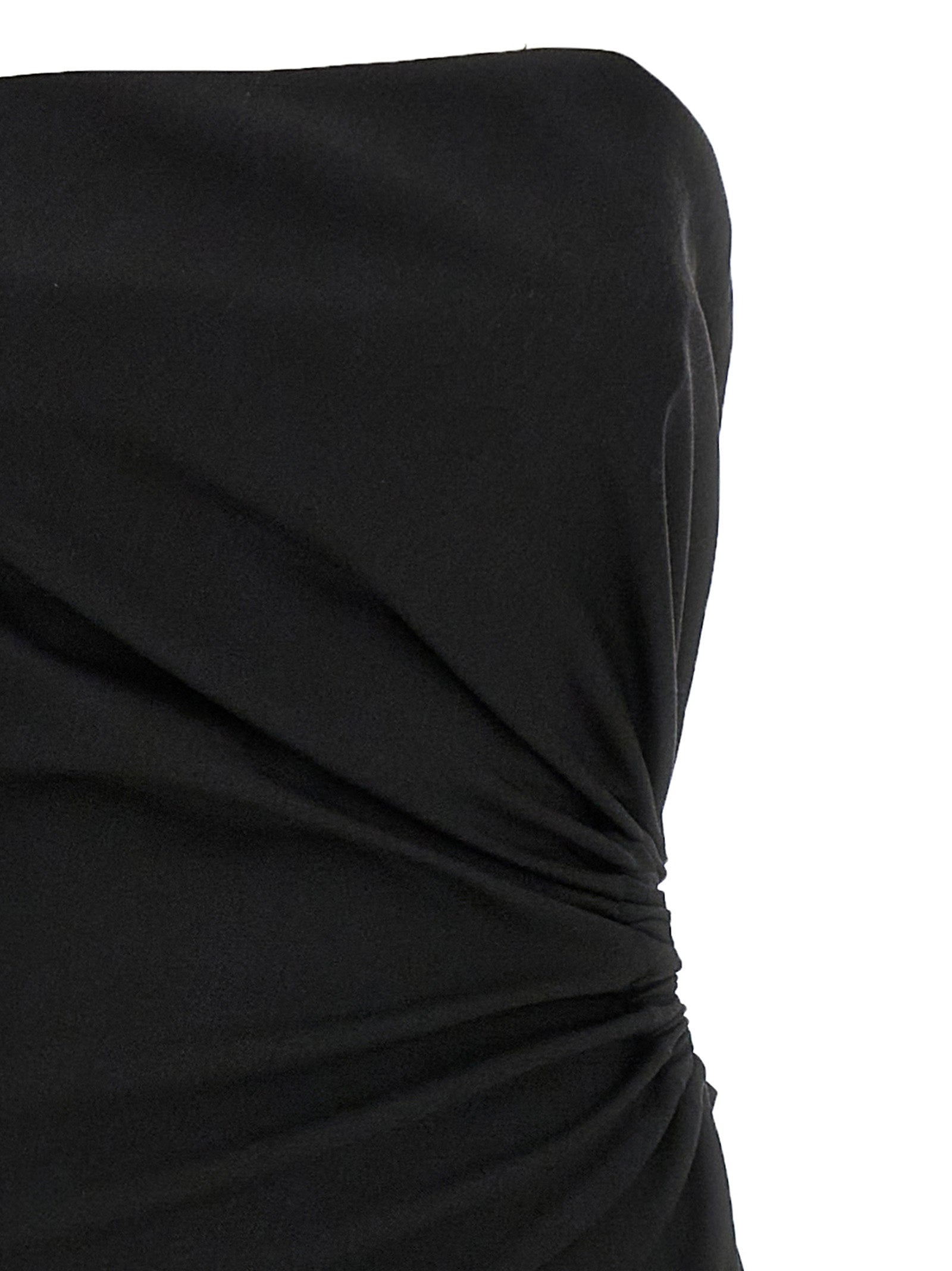 Max Mara Black Virgin Wool Long Dress Max Mara