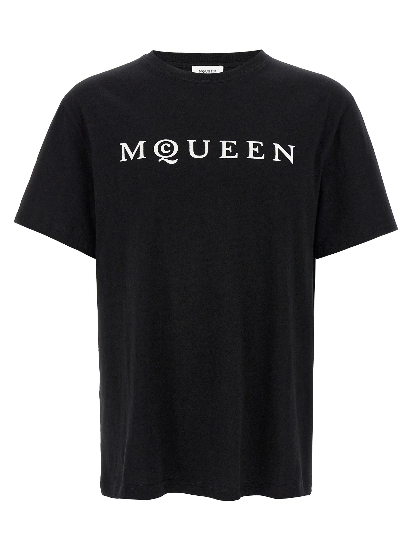 Alexander McQueen Bicolor Cotton T-Shirt Alexander McQueen