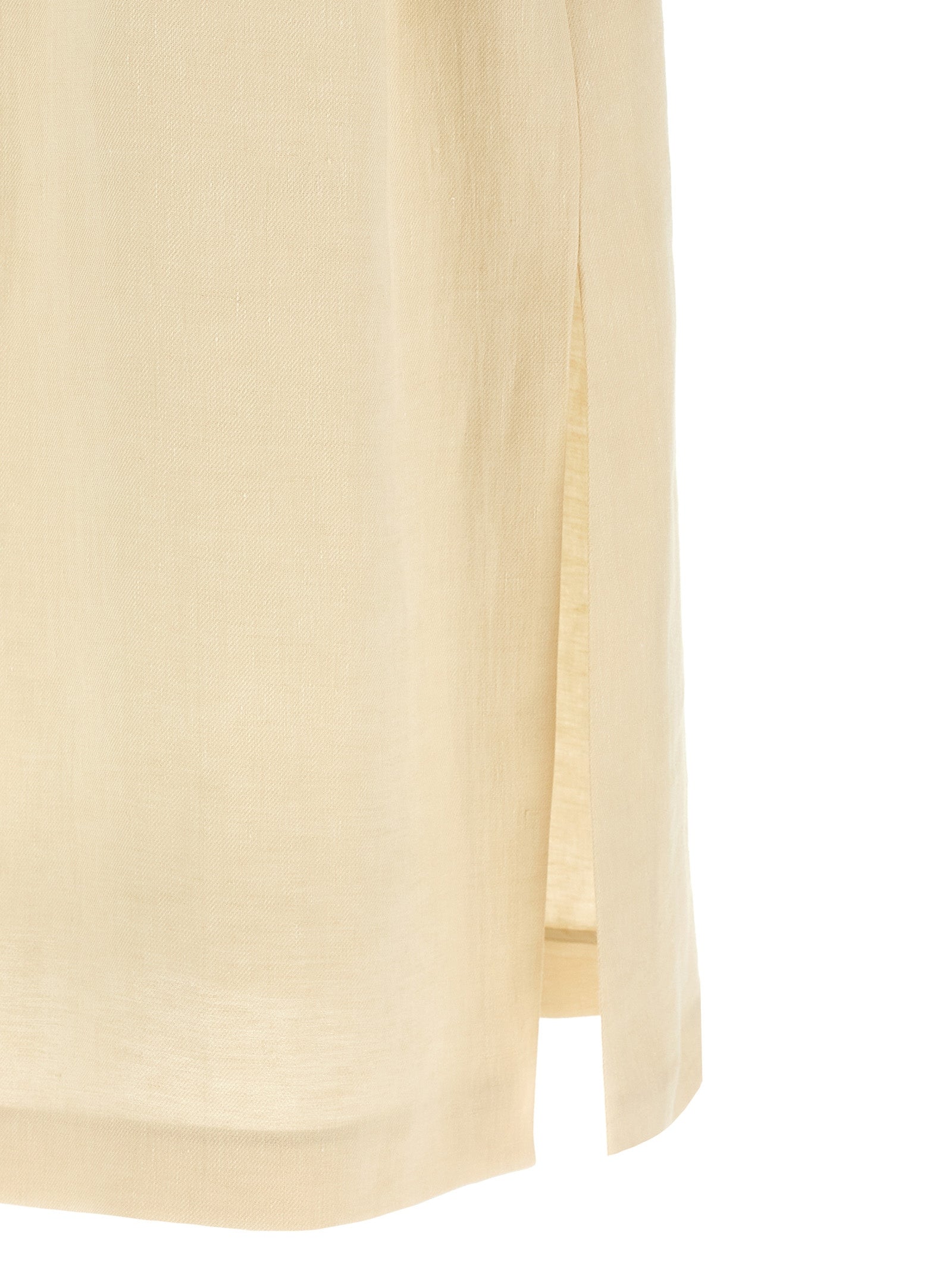 Max Mara Beige Flax Coat Max Mara