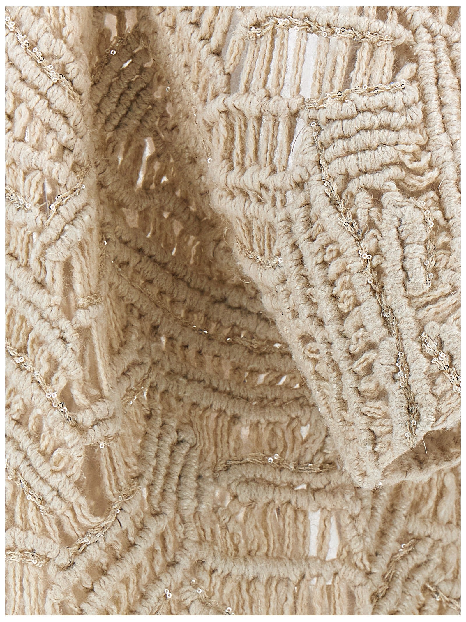 Brunello Cucinelli Beige Silk Cardigan Brunello Cucinelli