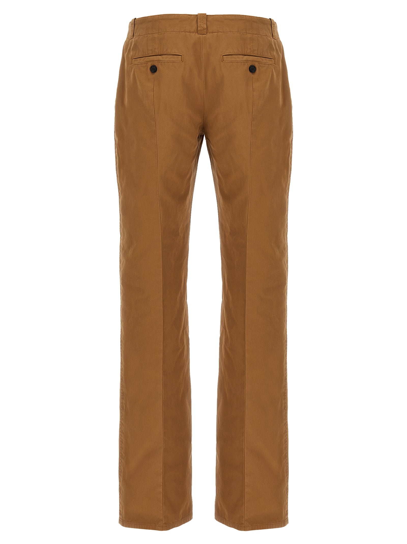 Alexander McQueen Brown Cotton Chino Pants Alexander McQueen