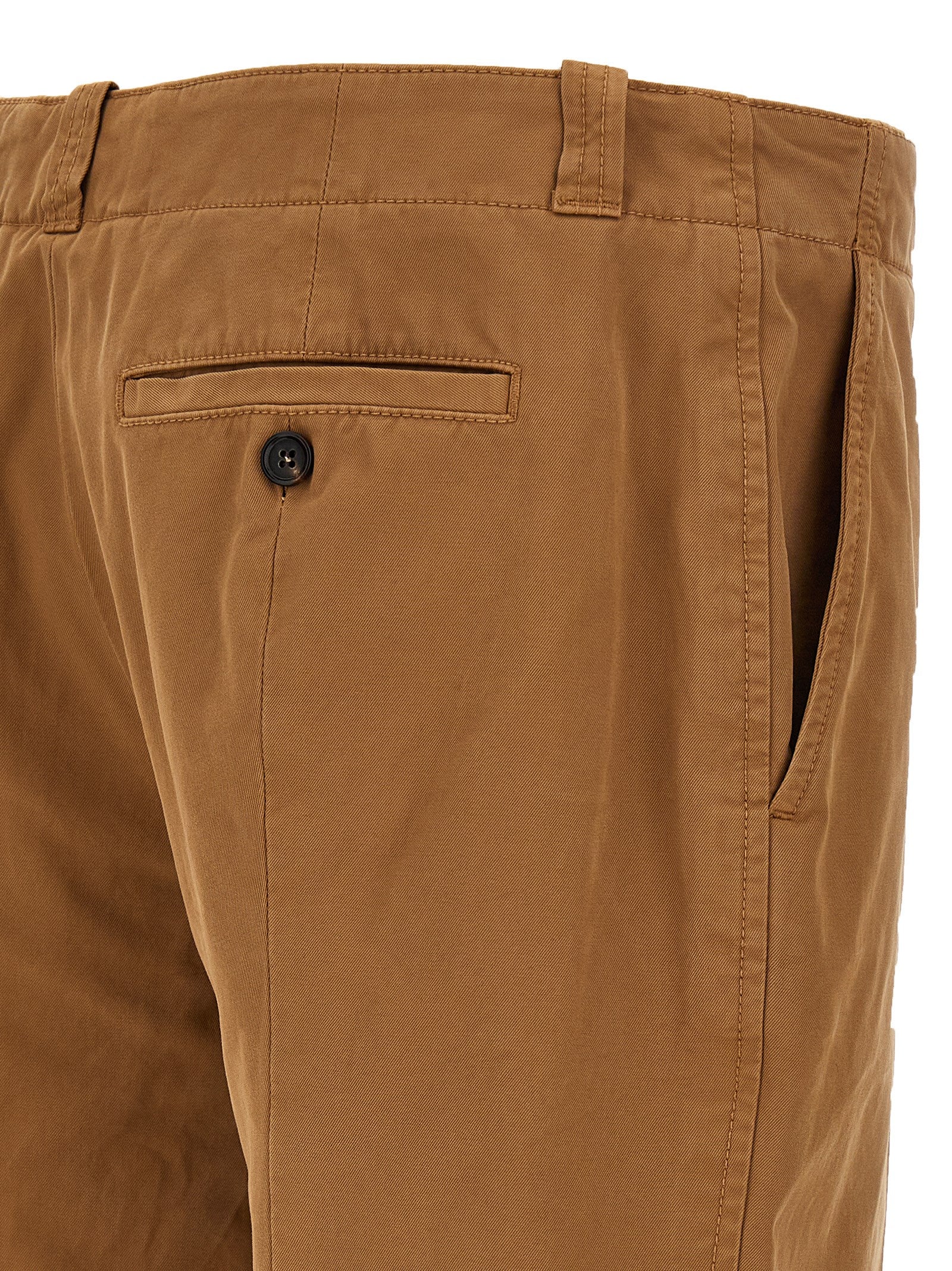 Alexander McQueen Brown Cotton Chino Pants Alexander McQueen