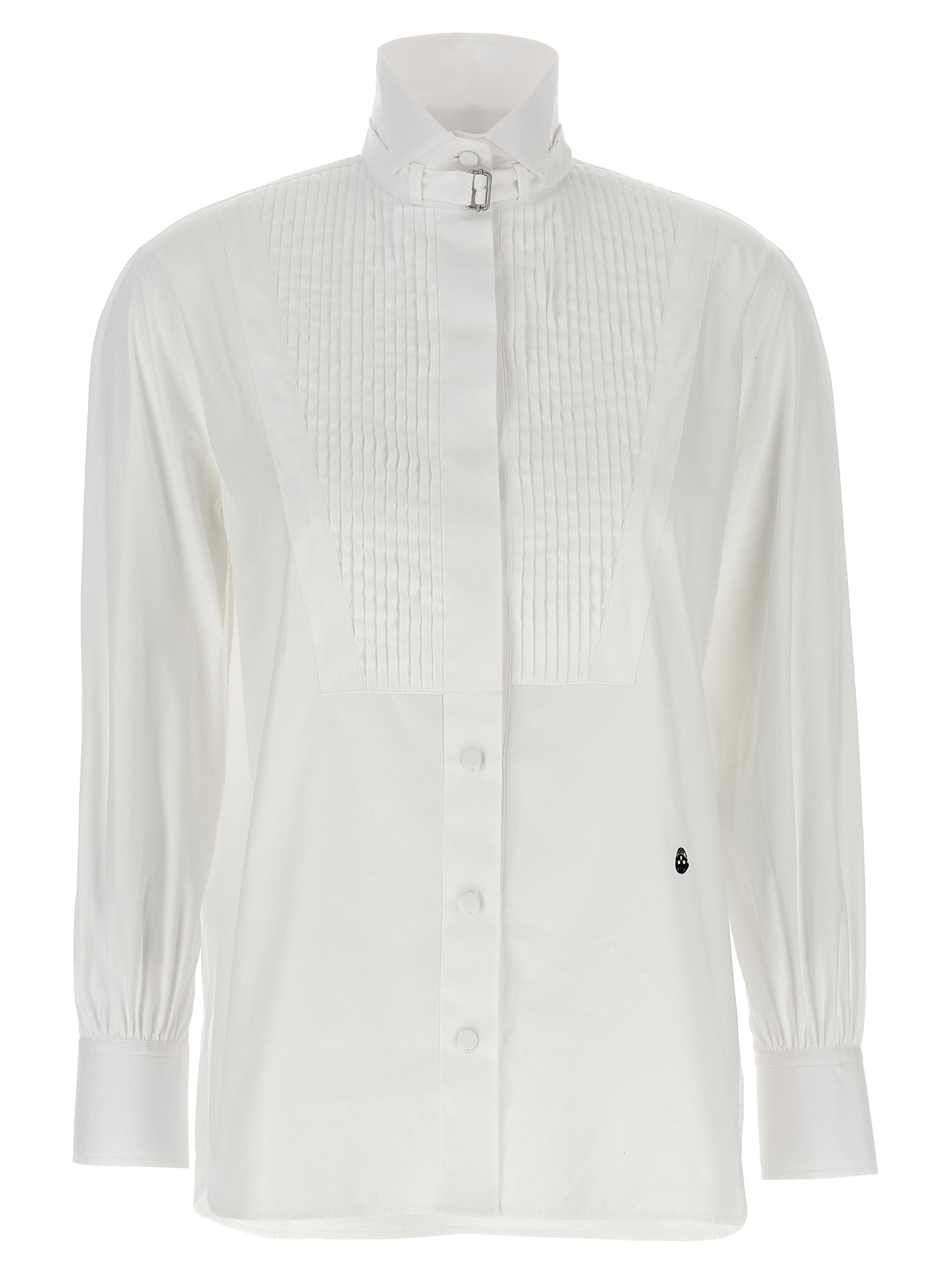 Alexander McQueen White Cotton Blouse Alexander McQueen
