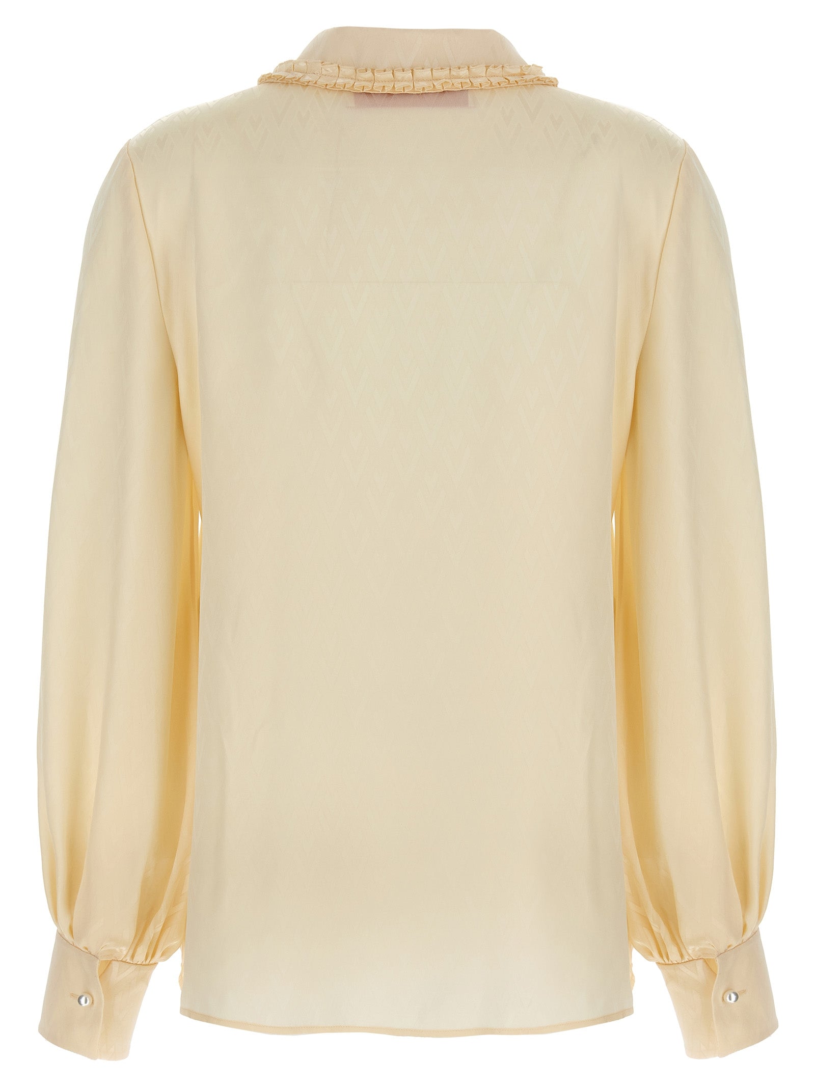 Valentino Garavani Beige Silk Blouse Valentino Garavani