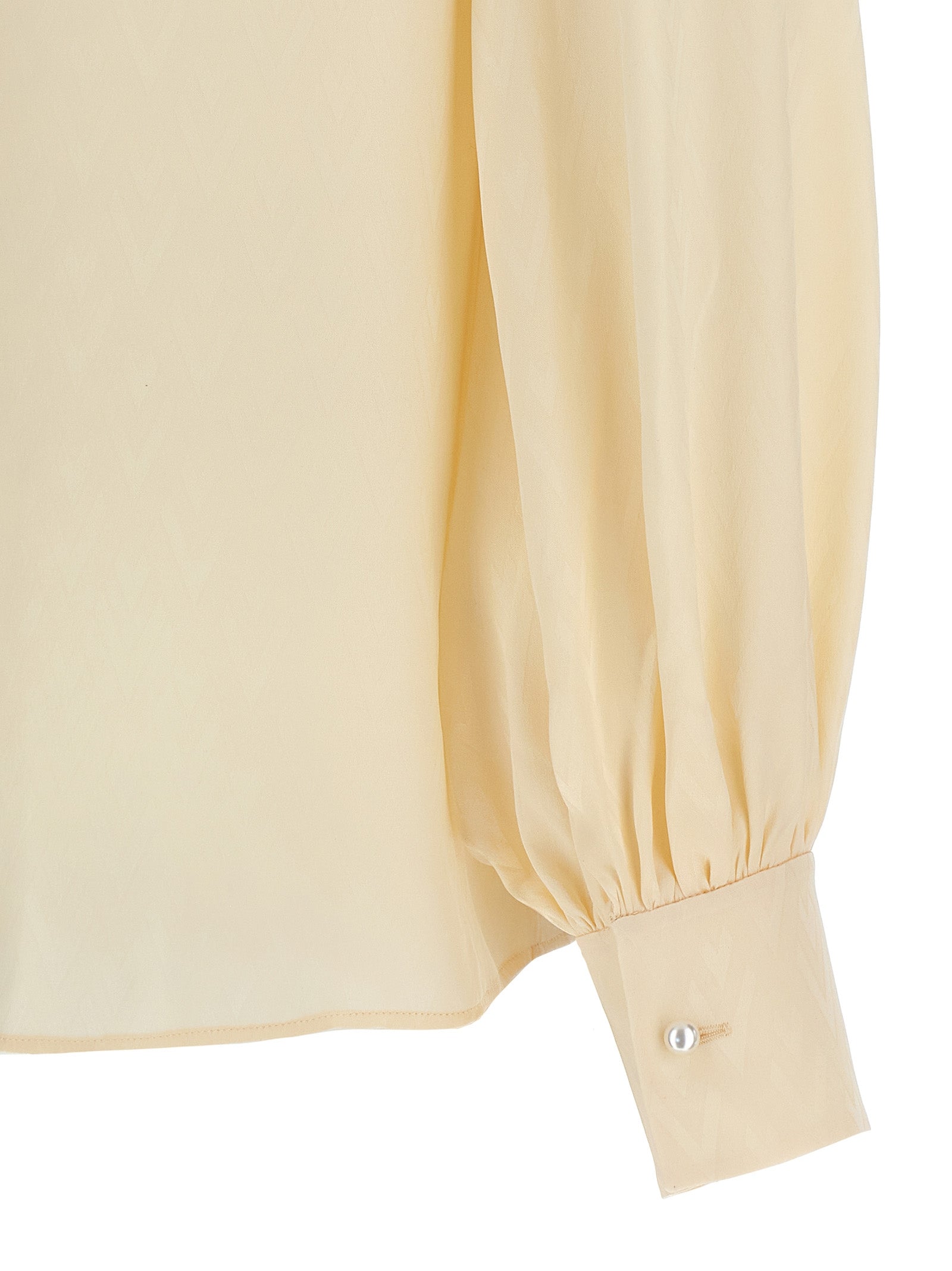 Valentino Garavani Beige Silk Blouse Valentino Garavani