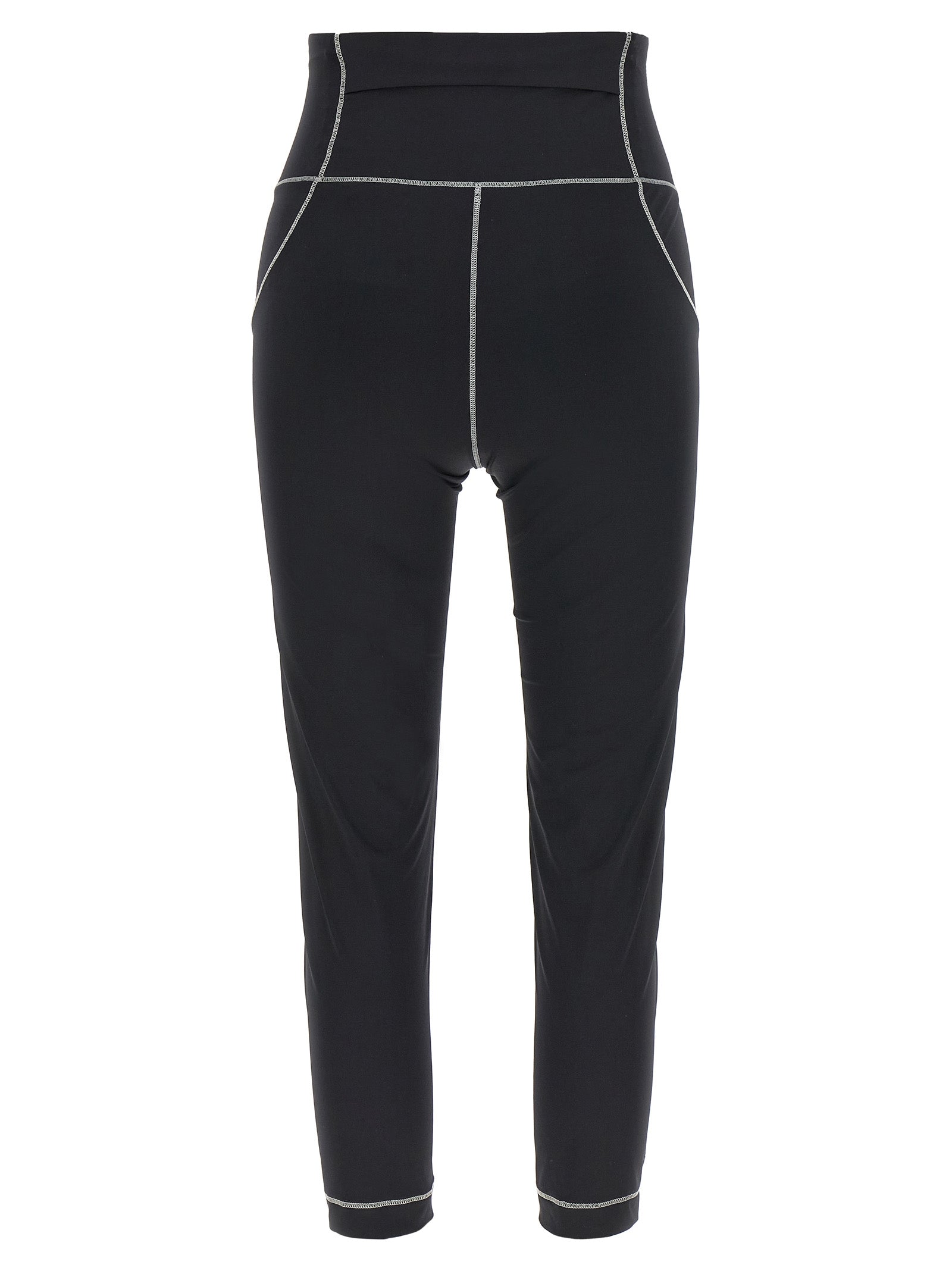 Moncler Grenoble Black Polyamide Leggings Moncler Grenoble