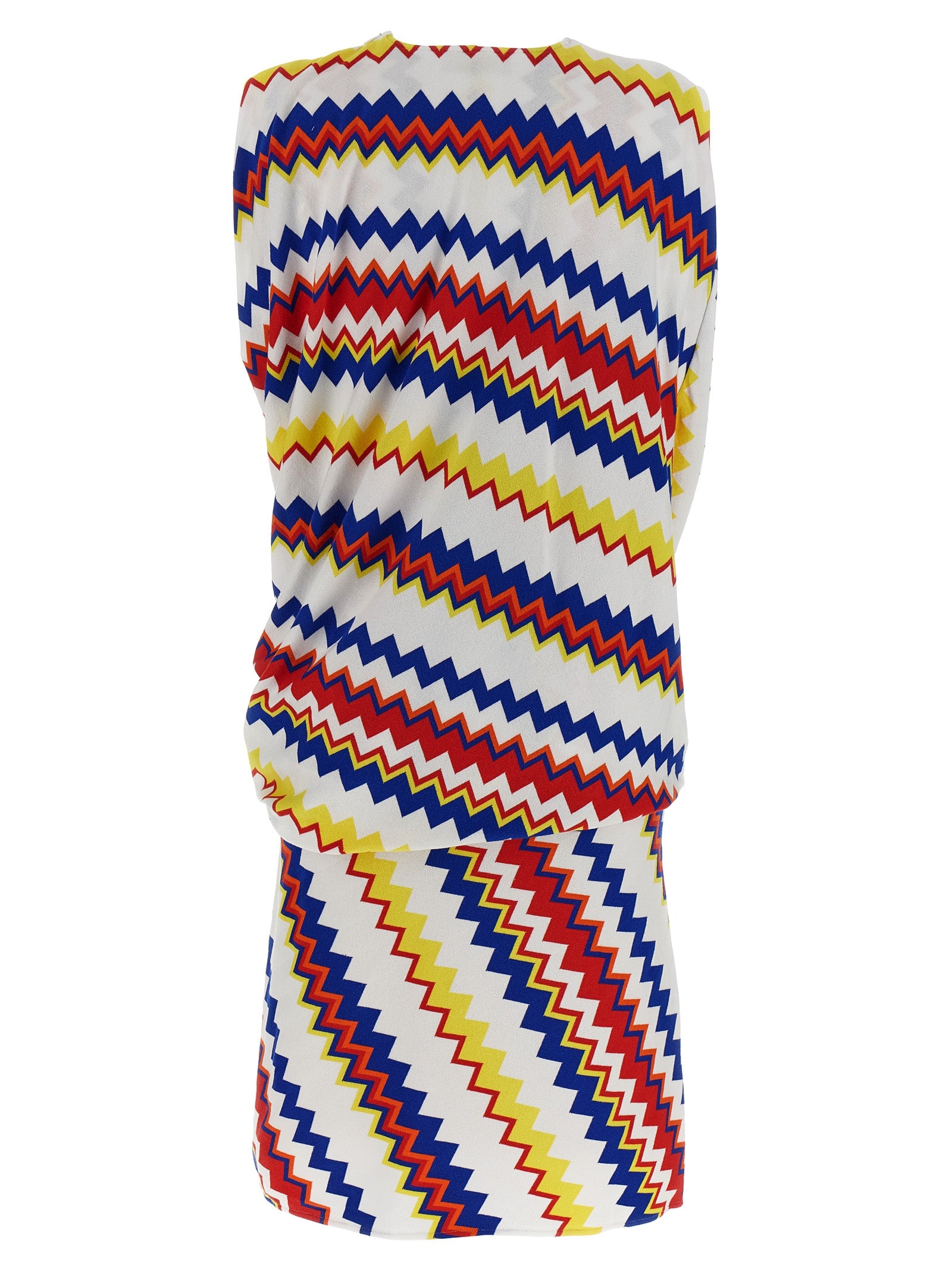 Missoni Multicolor Viscose Short Dress Missoni