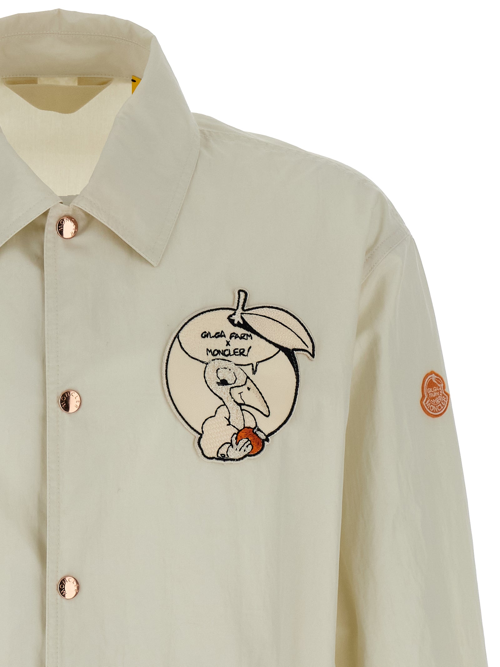 MONCLER GENIUS White Cotton Jacket MONCLER GENIUS
