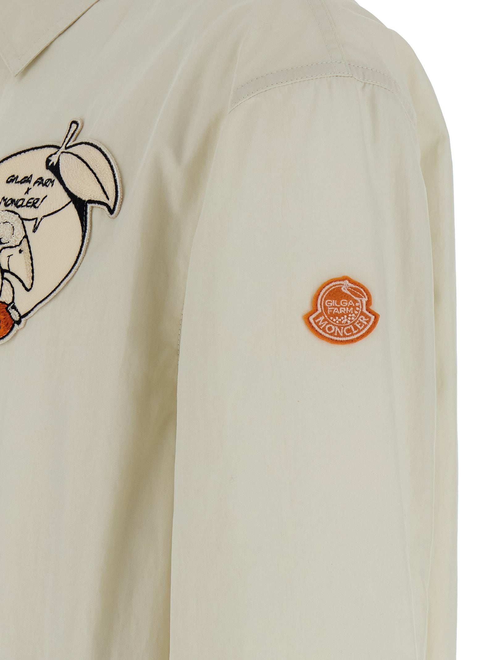 MONCLER GENIUS White Cotton Jacket MONCLER GENIUS