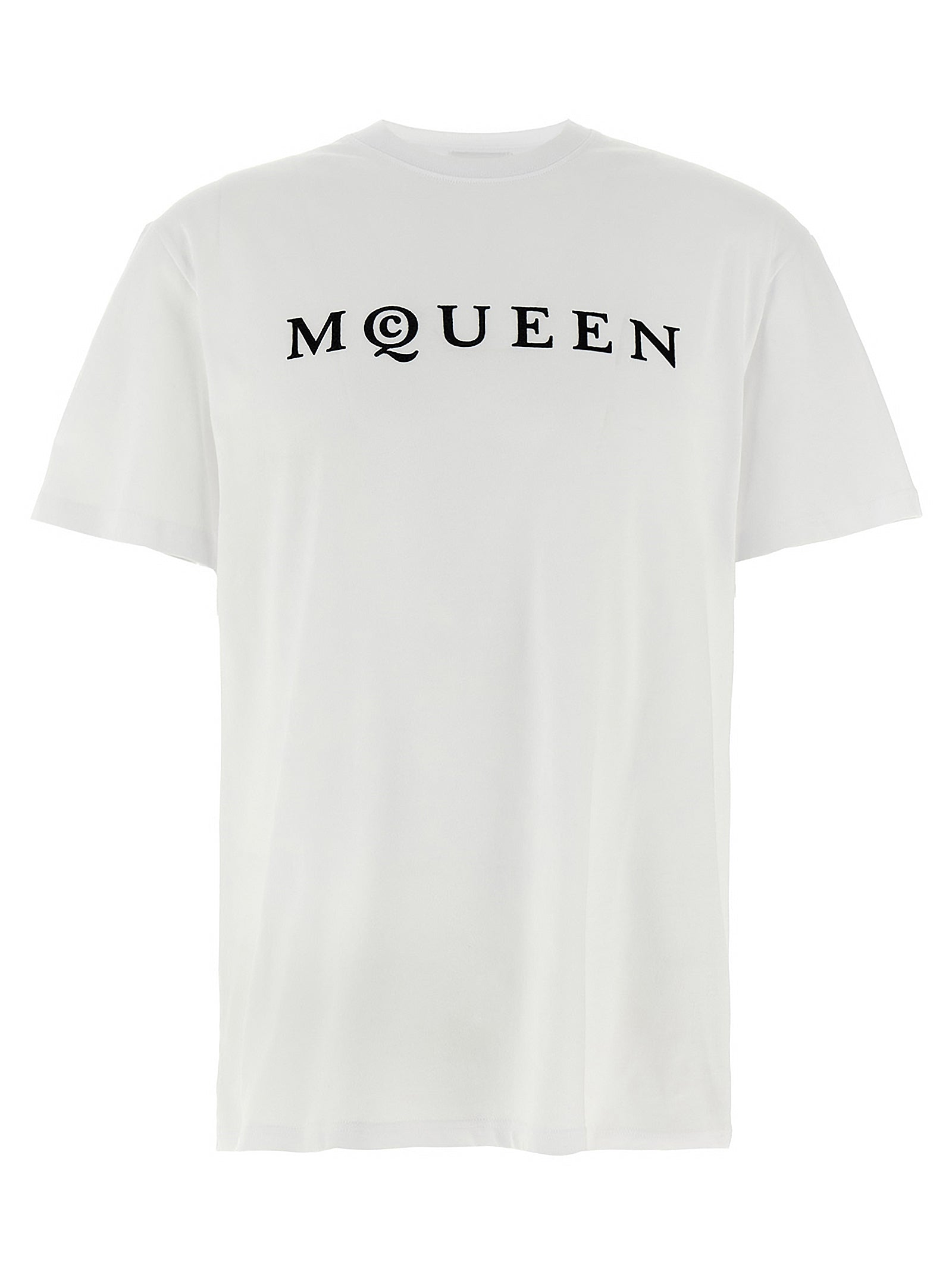 Alexander McQueen Bicolor Cotton T-Shirt Alexander McQueen