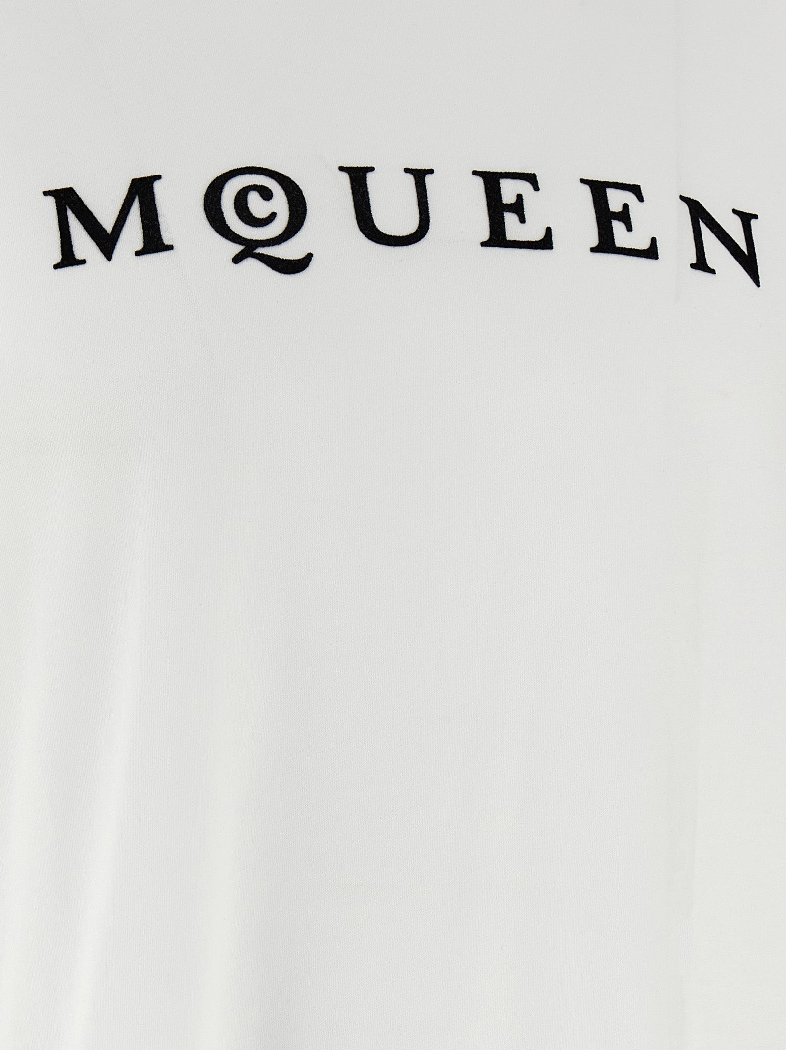 Alexander McQueen Bicolor Cotton T-Shirt Alexander McQueen