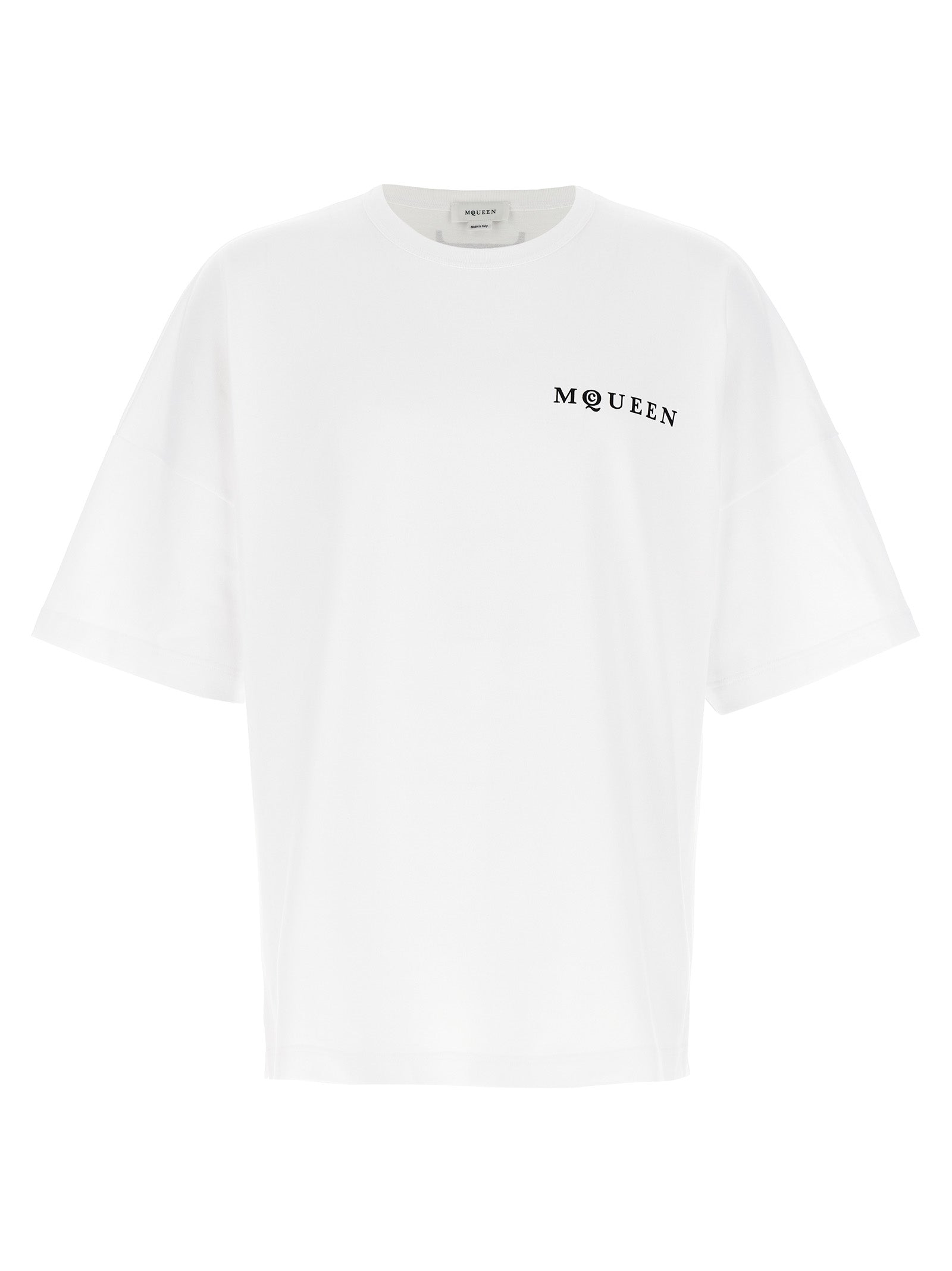 Alexander McQueen Bicolor Cotton T-Shirt Alexander McQueen