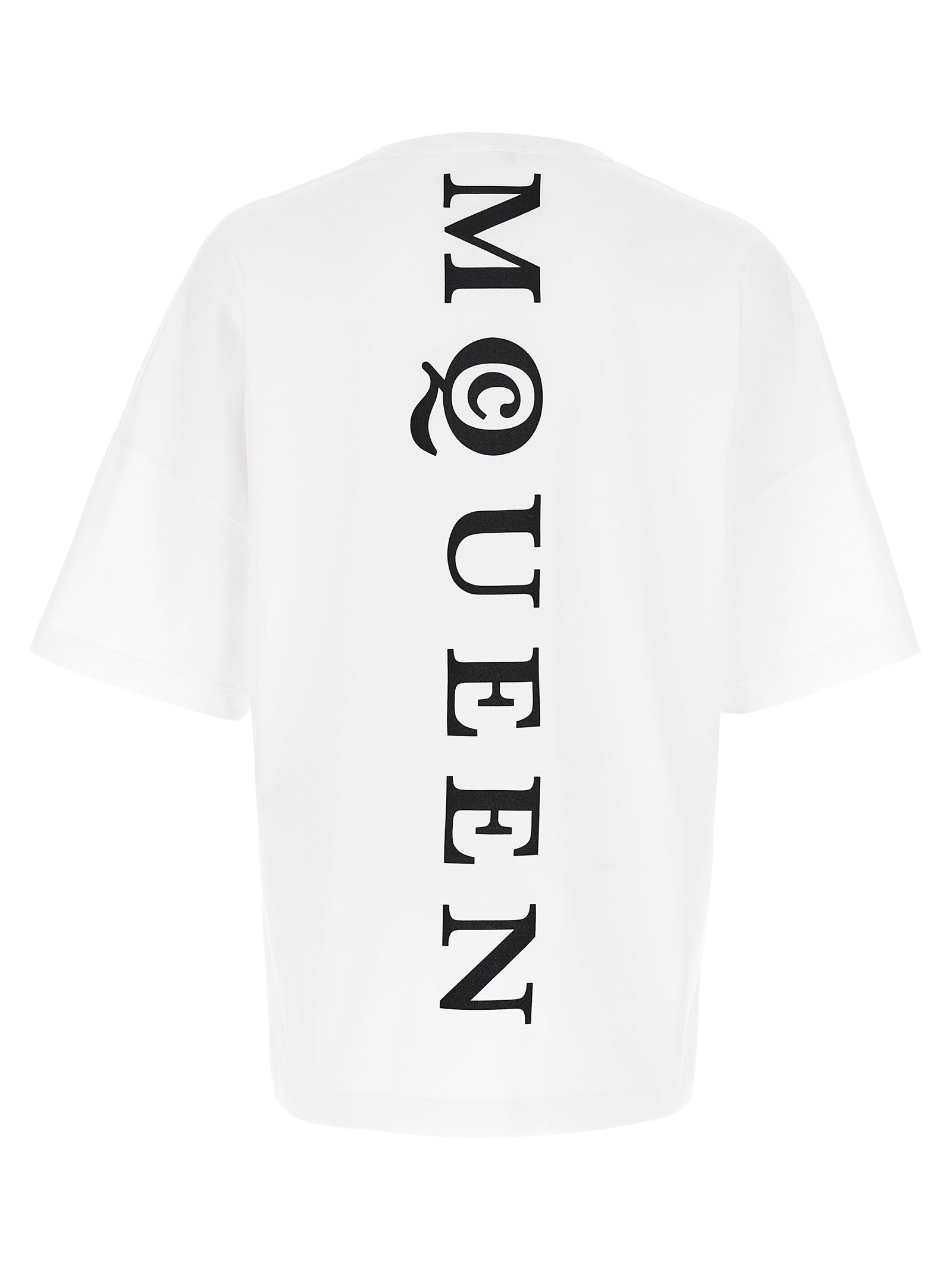 Alexander McQueen Bicolor Cotton T-Shirt Alexander McQueen