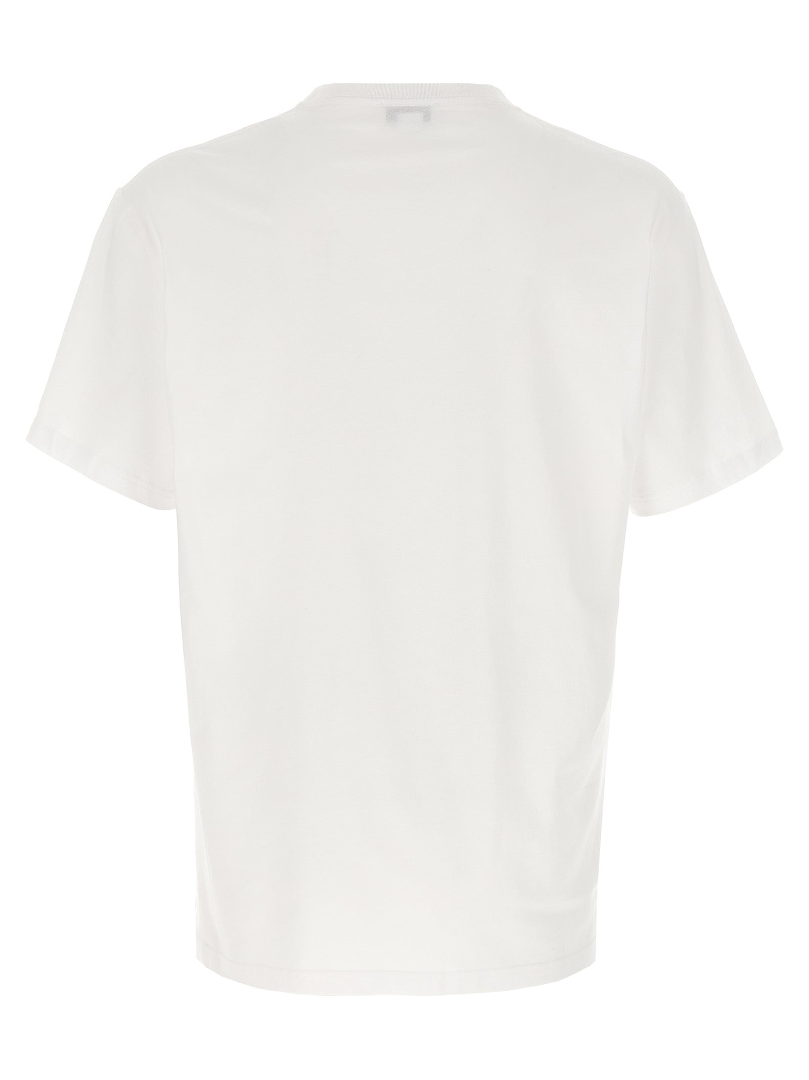 Alexander McQueen Bicolor Cotton T-Shirt Alexander McQueen