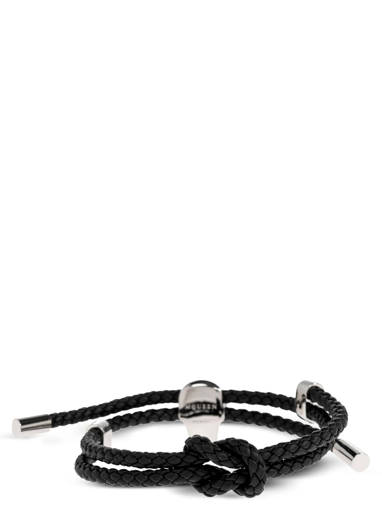 Alexander McQueen Black Calfskin Bracelet