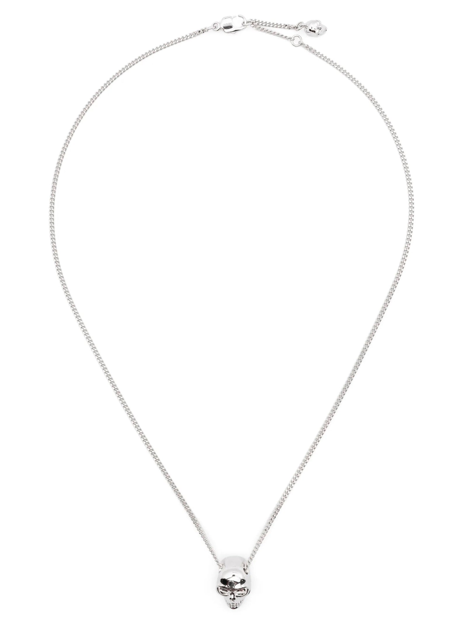 Alexander McQueen Silver Brass Necklace Alexander McQueen