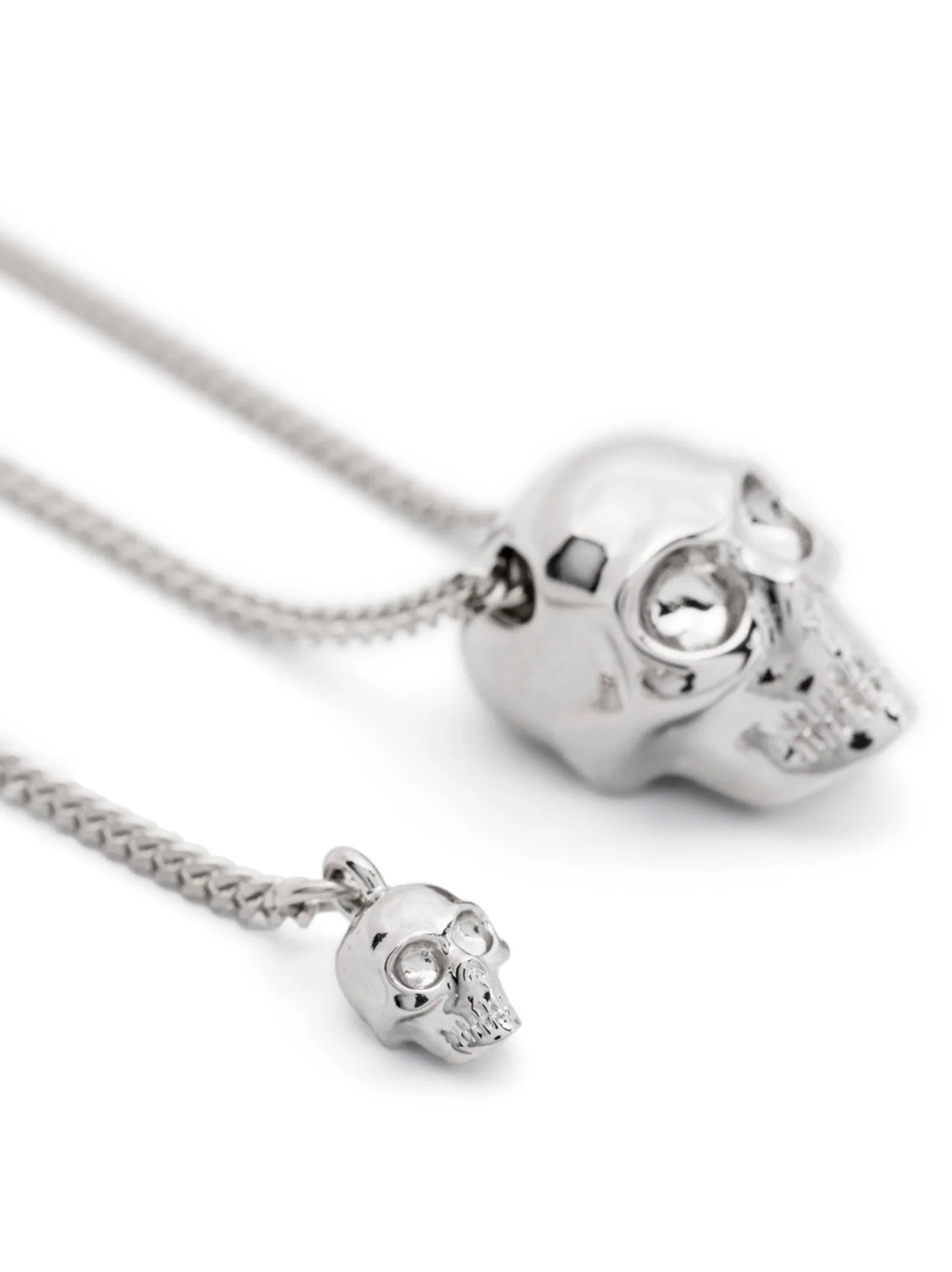 Alexander McQueen Silver Brass Necklace Alexander McQueen