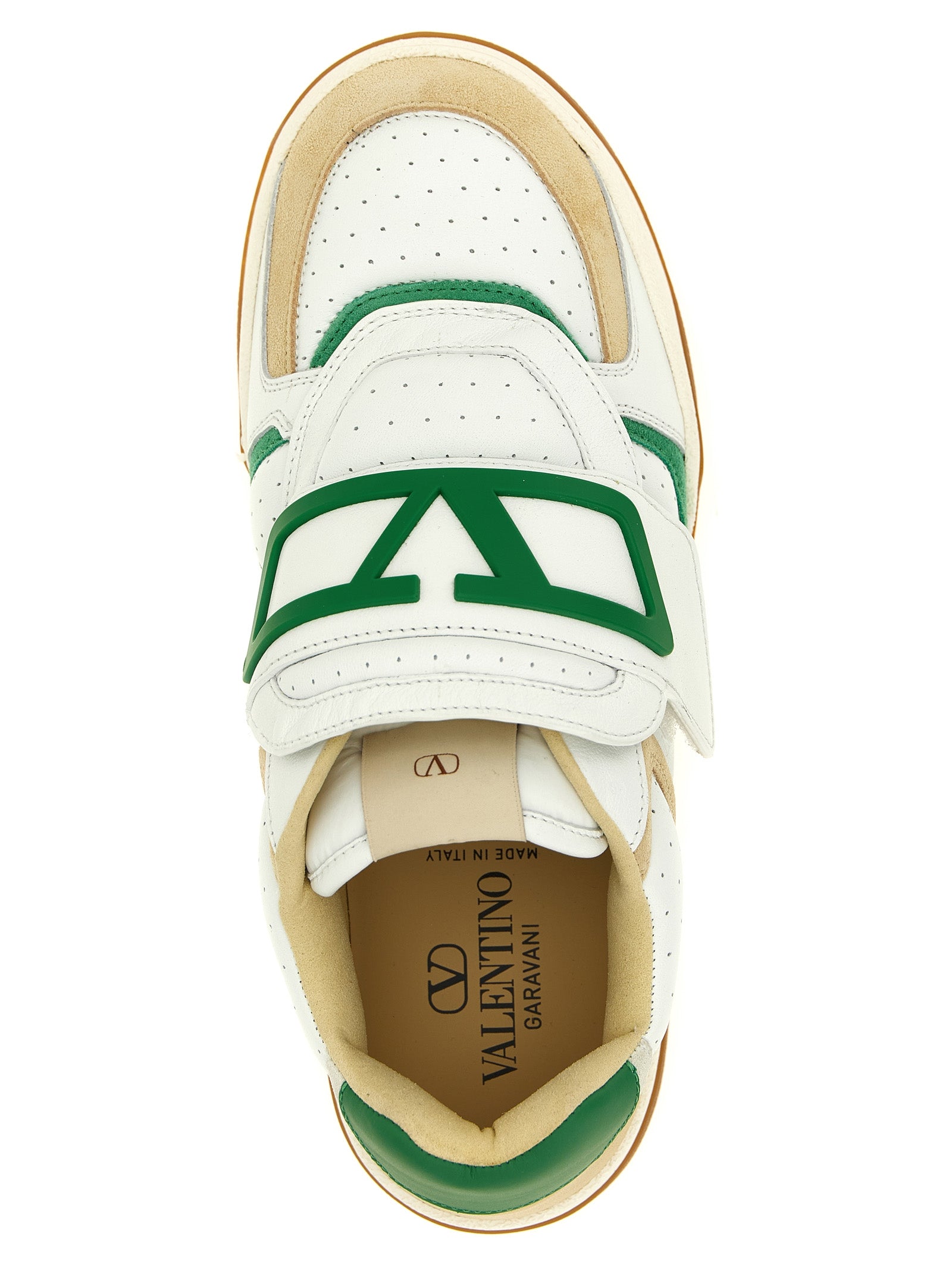Valentino Garavani Multicolor Leather Athletic Sneakers Valentino Garavani