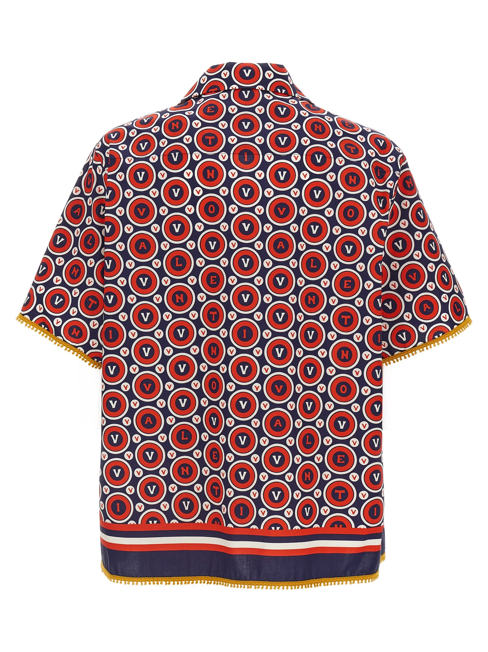 Valentino Garavani Multicolor Cotton Blouse Valentino Garavani