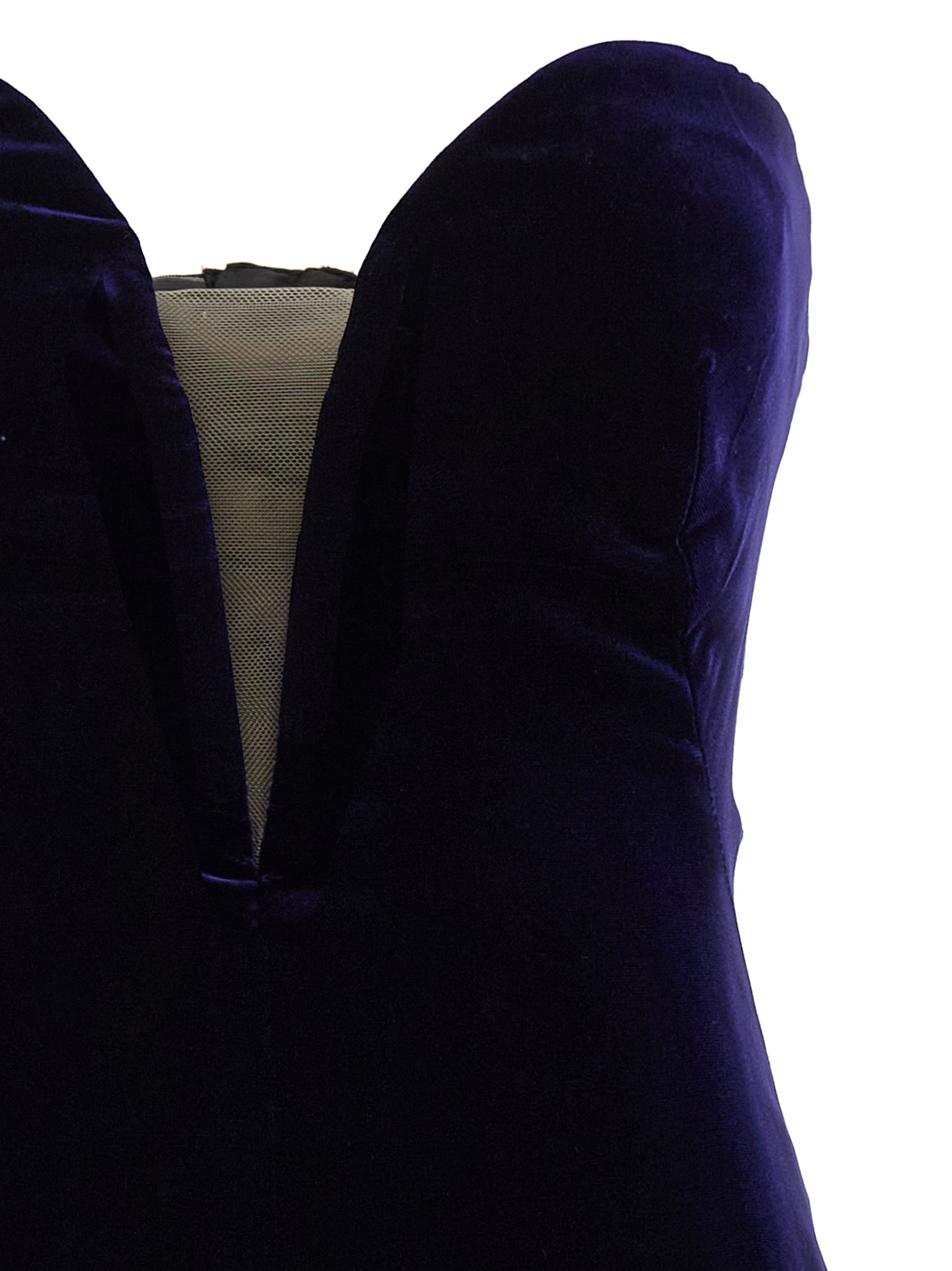 Tom Ford Blue Viscose Midi Dress Tom Ford