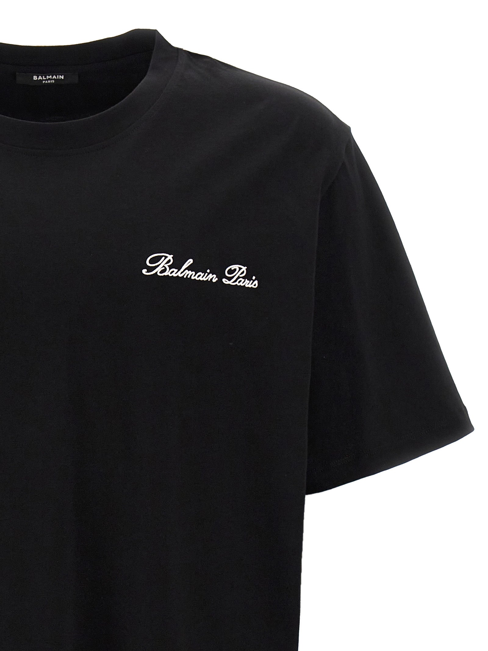 Balmain Bicolor Cotton T-Shirt Balmain