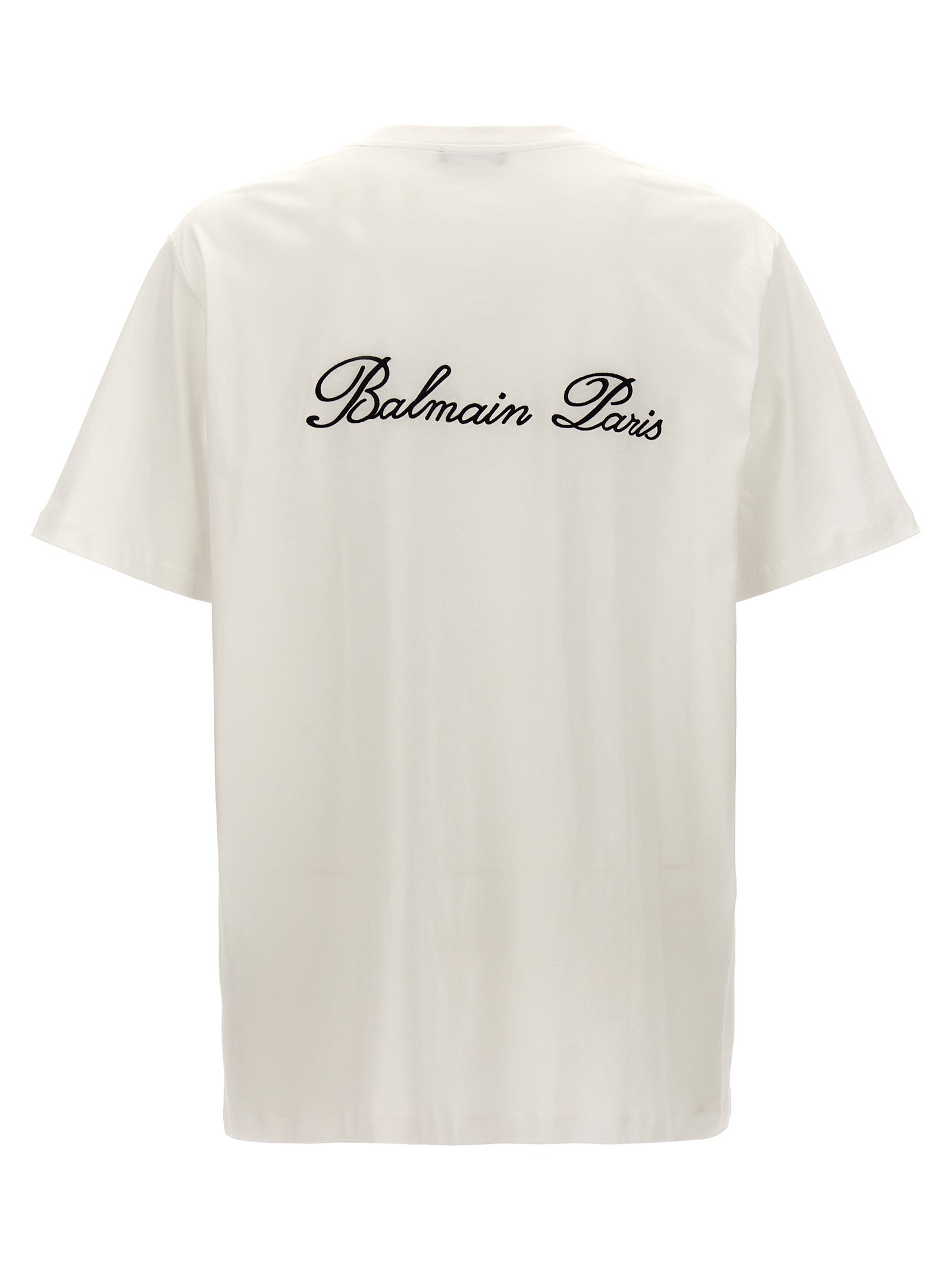 Balmain Bicolor Cotton T-Shirt Balmain